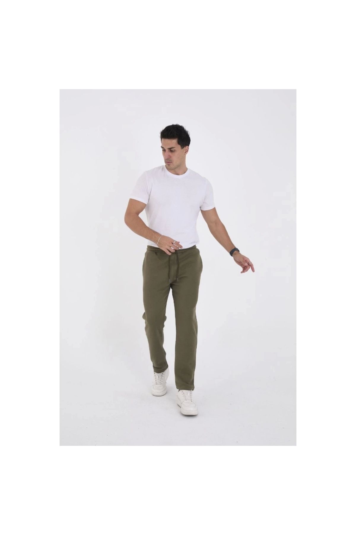 Narnuga Unisex Üç İplik Basic Eşofman Özel Tasarım Pantolon