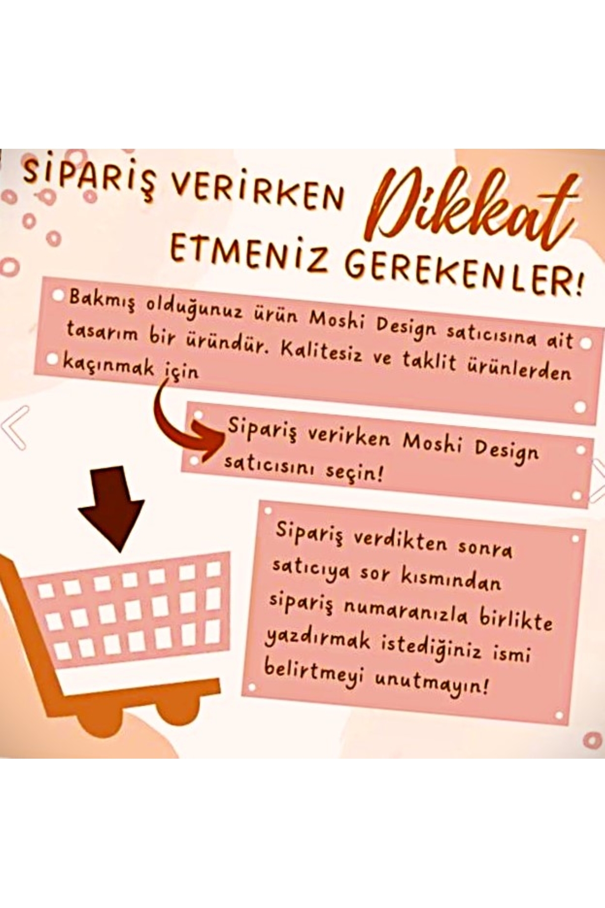 Moshi Design Bebek Kapı Süsü Yazılı Duvar Süsü fotoğrafı 5 (önizleme)