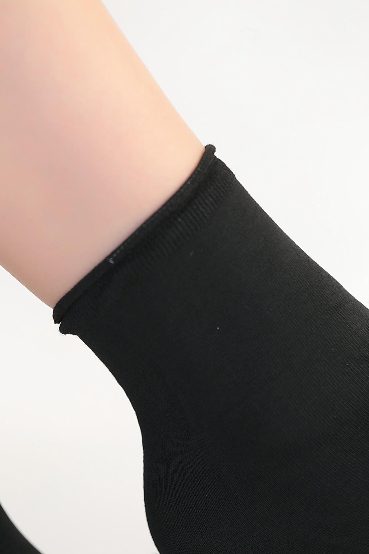 Daymod-Soft Viscose Elasticless Sock Socks Black 2