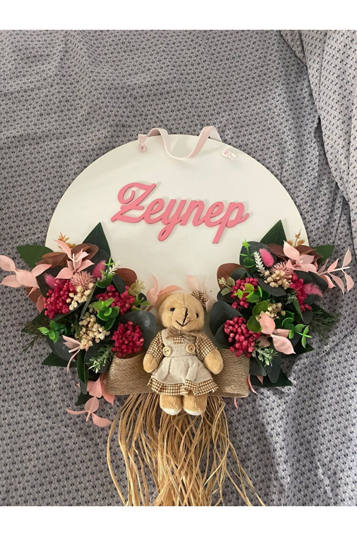 Moshi Design Bebek Kapı Süsü Yazılı Duvar Süsü fotoğrafı 4 (önizleme)