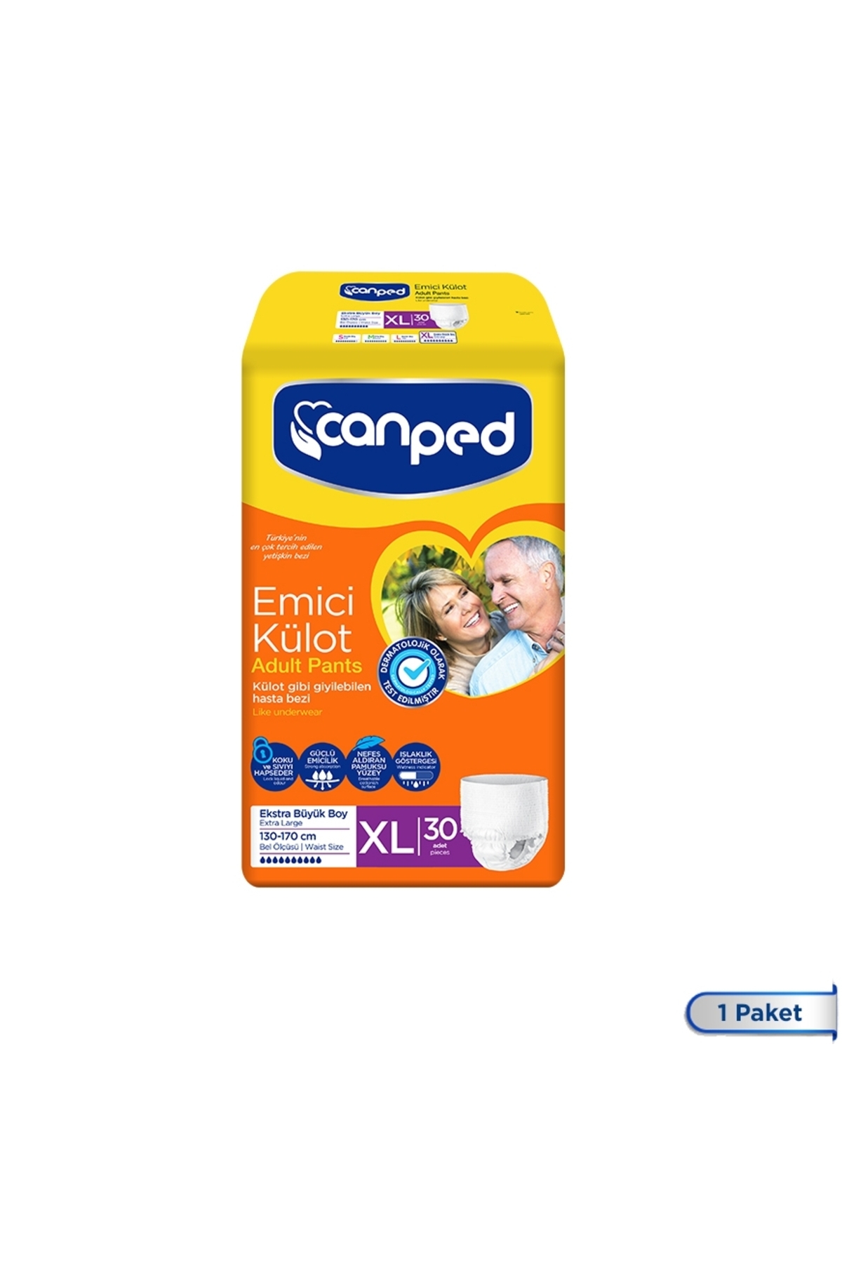 Emici Külot Extra Büyük Boy Large 30 Adett