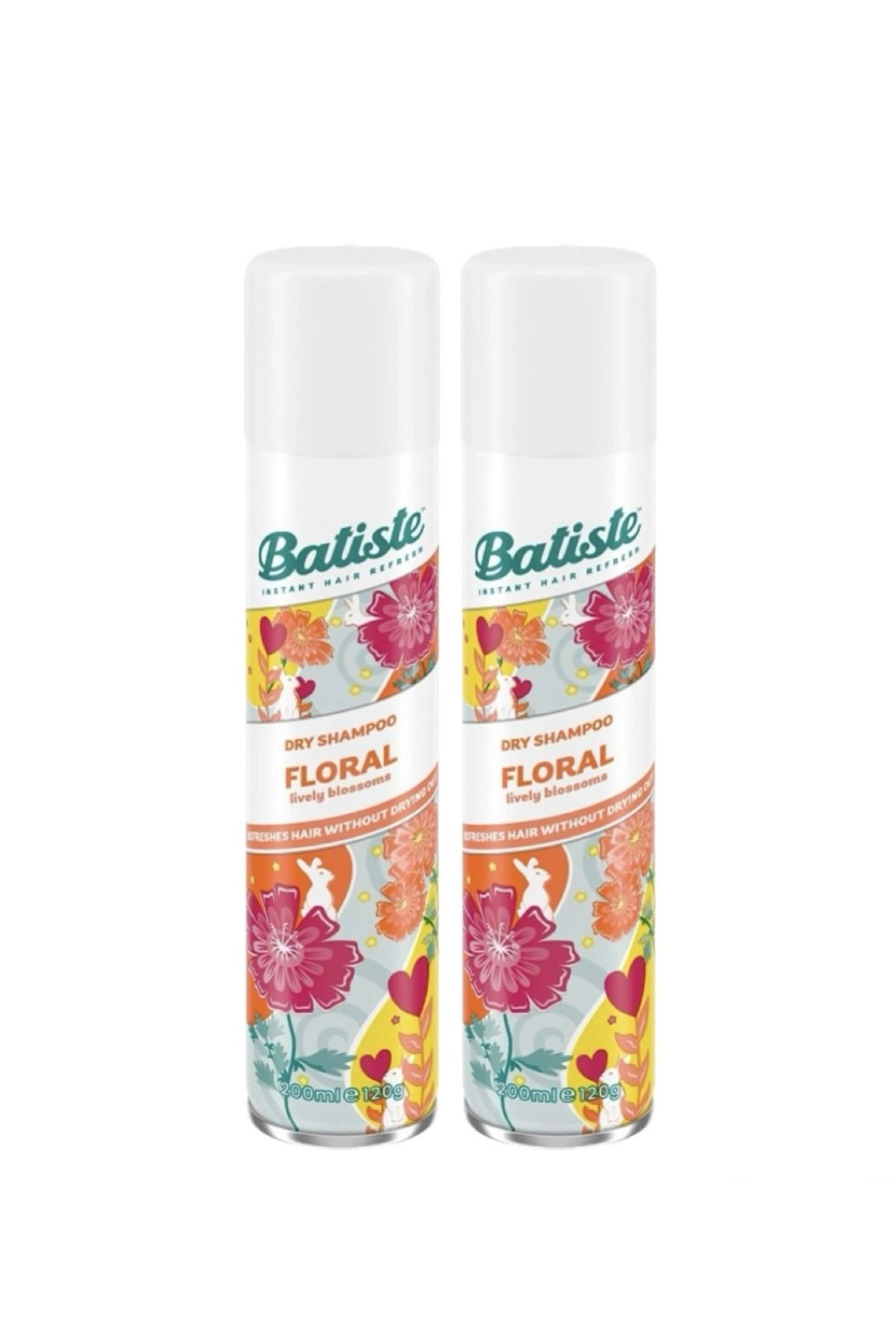 Batiste Kuru Şampuan Floral 200 ml X 2 Adet