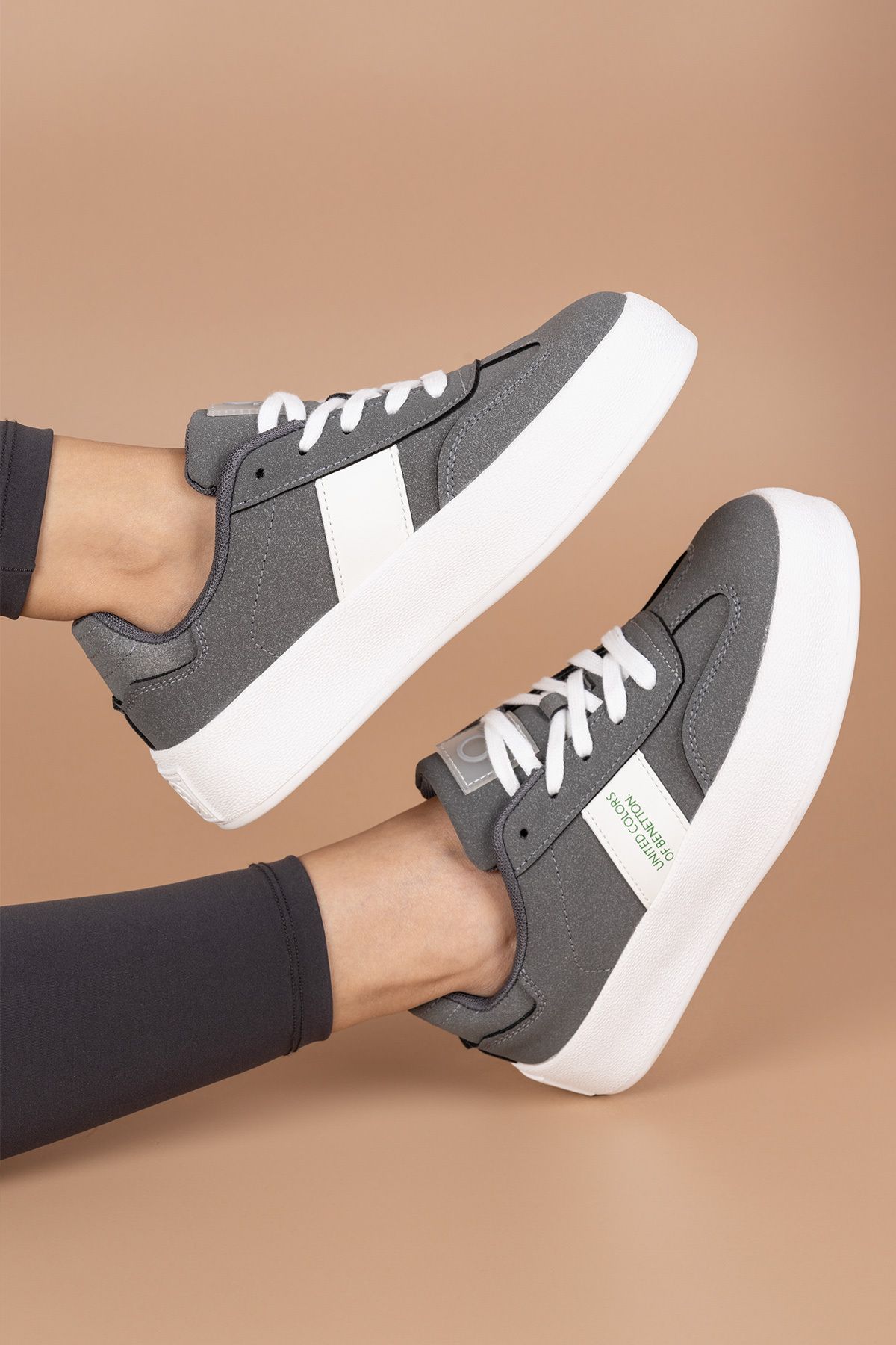 Getcho-Hampton Women's Gray Sports Shoes Bni-11241 1
