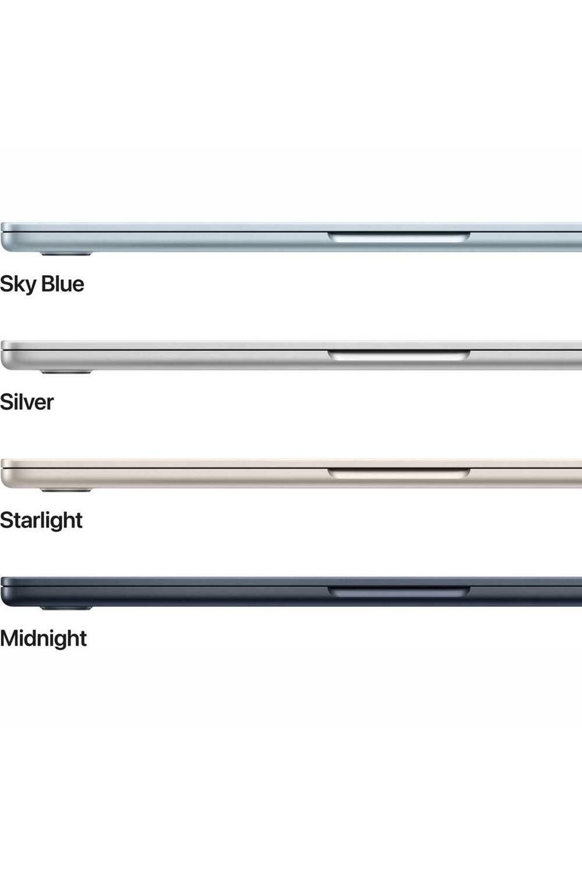Apple-15" MacBook Air:Apple M4 chip with 10core CPU&10core GPU 16GB 256GB SSD Midnight Eng/Arb KB (2025) 2