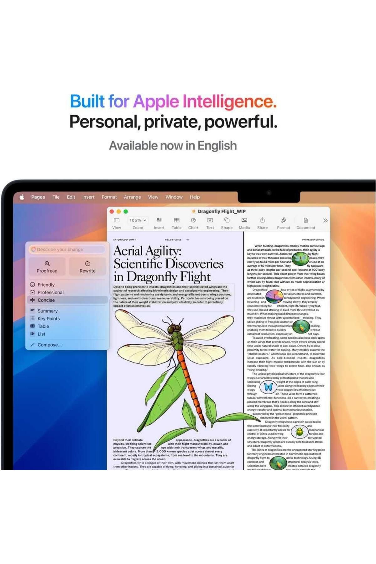 Apple-15" MacBook Air:Apple M4 chip with 10core CPU&10core GPU 16GB 256GB SSD Midnight Eng/Arb KB (2025) 5