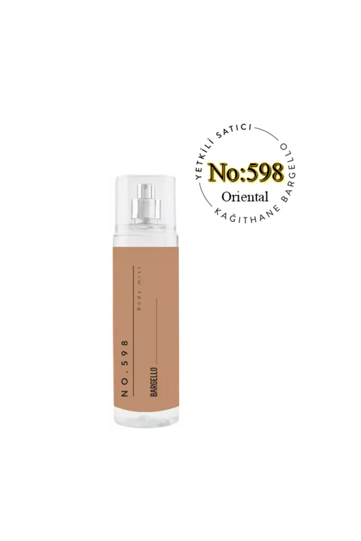 No: 598 Unisex Body Mist Edt 210 ml Oriental Bargello