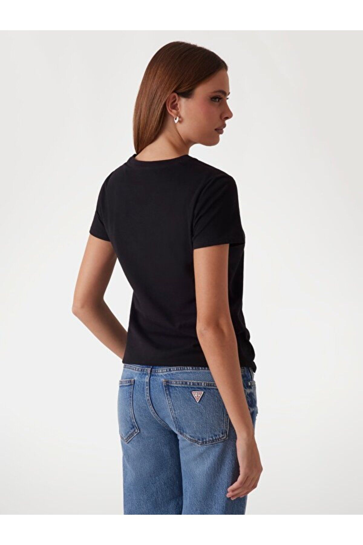 Guess-Tricou pentru femei Ss Script 4
