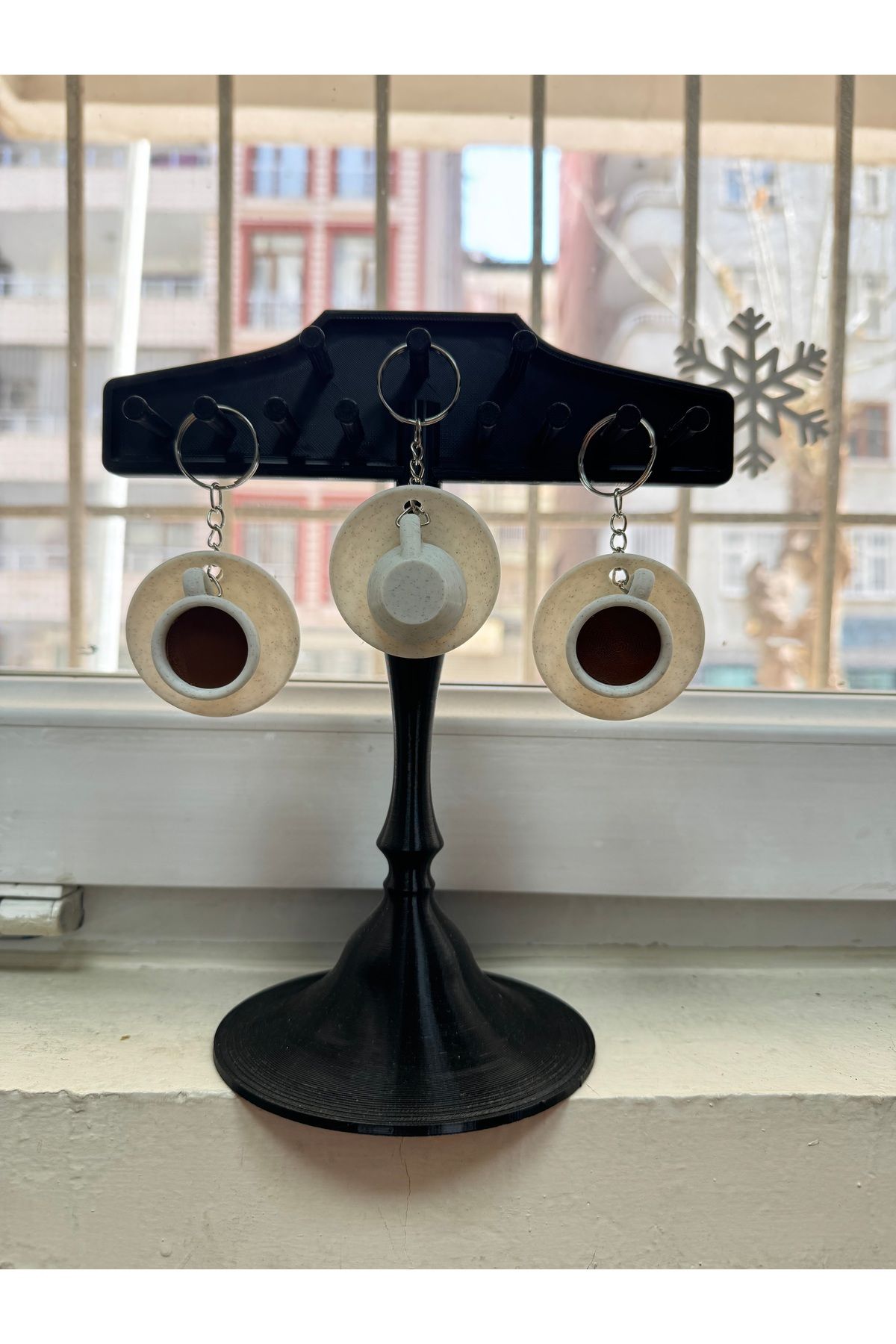 3desen-Turkish Coffee Keychain (Reversible) 3