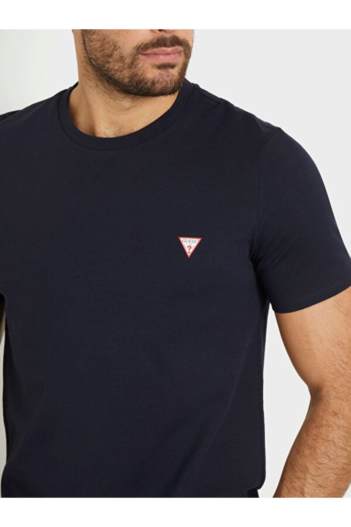 تی شرت آبی مردانه 's T Shirt اورجینال Guess
