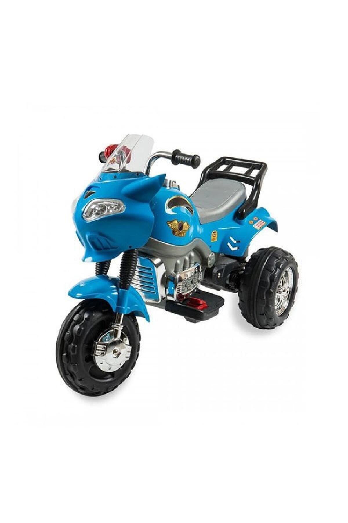 toysclub ALIS TOYS 404 AKULU TURBO GO-WAY 12 VOLT MP3 MOTOSIKLET MAVI 12 VOLT