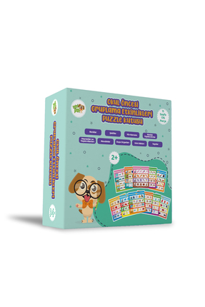 MİNİPOİ Okul Öncesi Gruplama Etkinlikleri Puzzle Kutusu