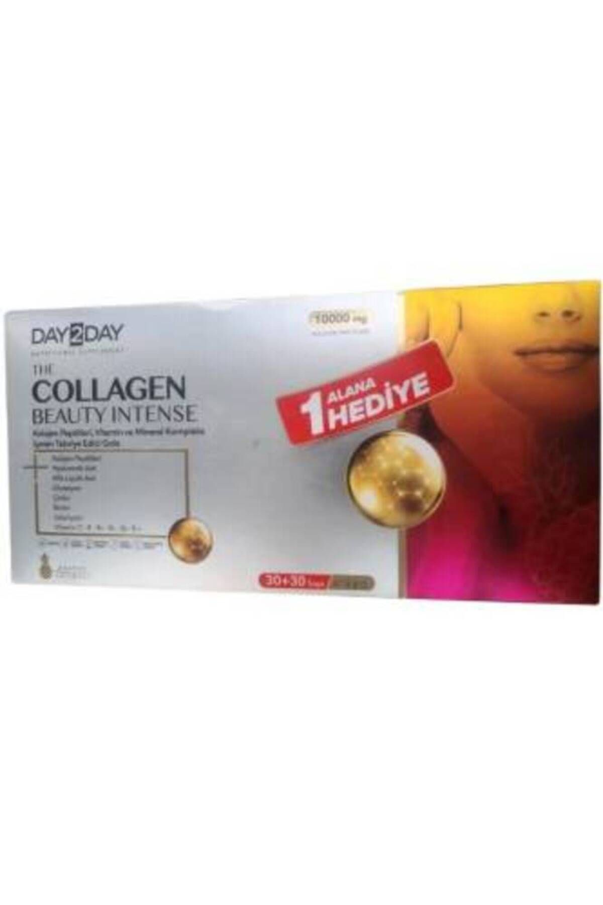 DAY2DAY The Collagen Beauty Intense 30+30 Saşe 1 Alana 1 Hediye - Ananas Aromalı