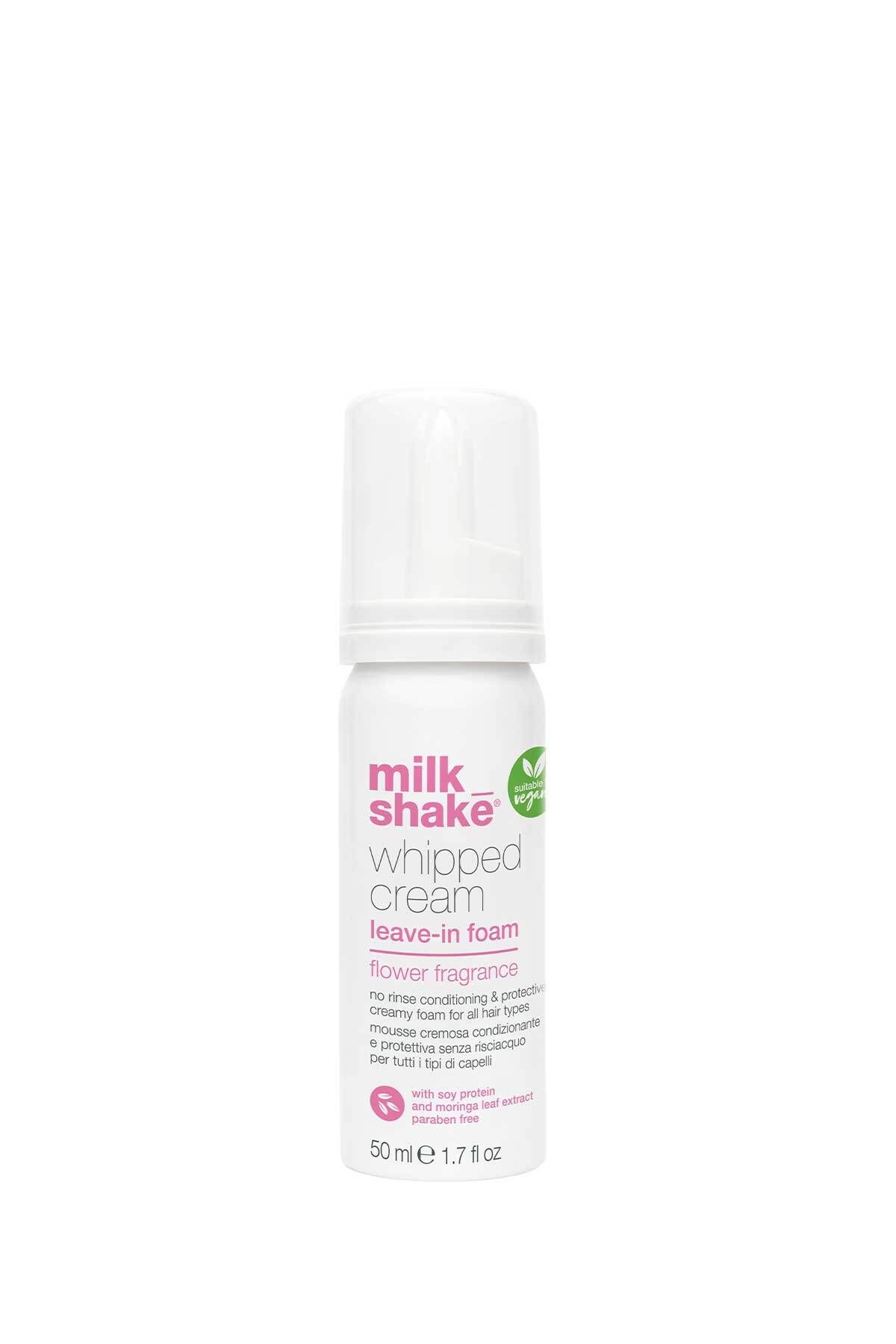 Milkshake milk_shake Whipped Cream Flower Çiçek Esanslı Vegan Durulanmayan Bakım Köpüğü 50 ml