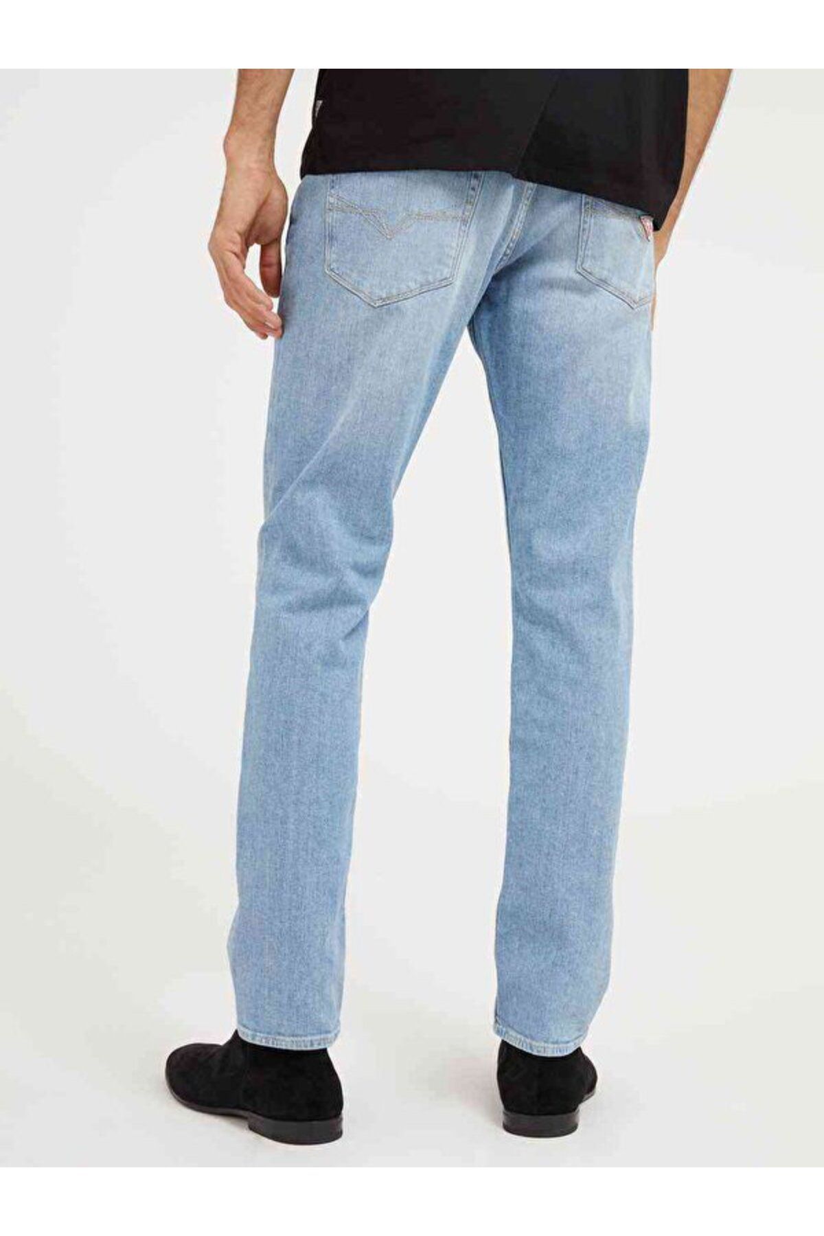 شلوار جین آبی مردانه آنجلز اسلیم فیت Guess