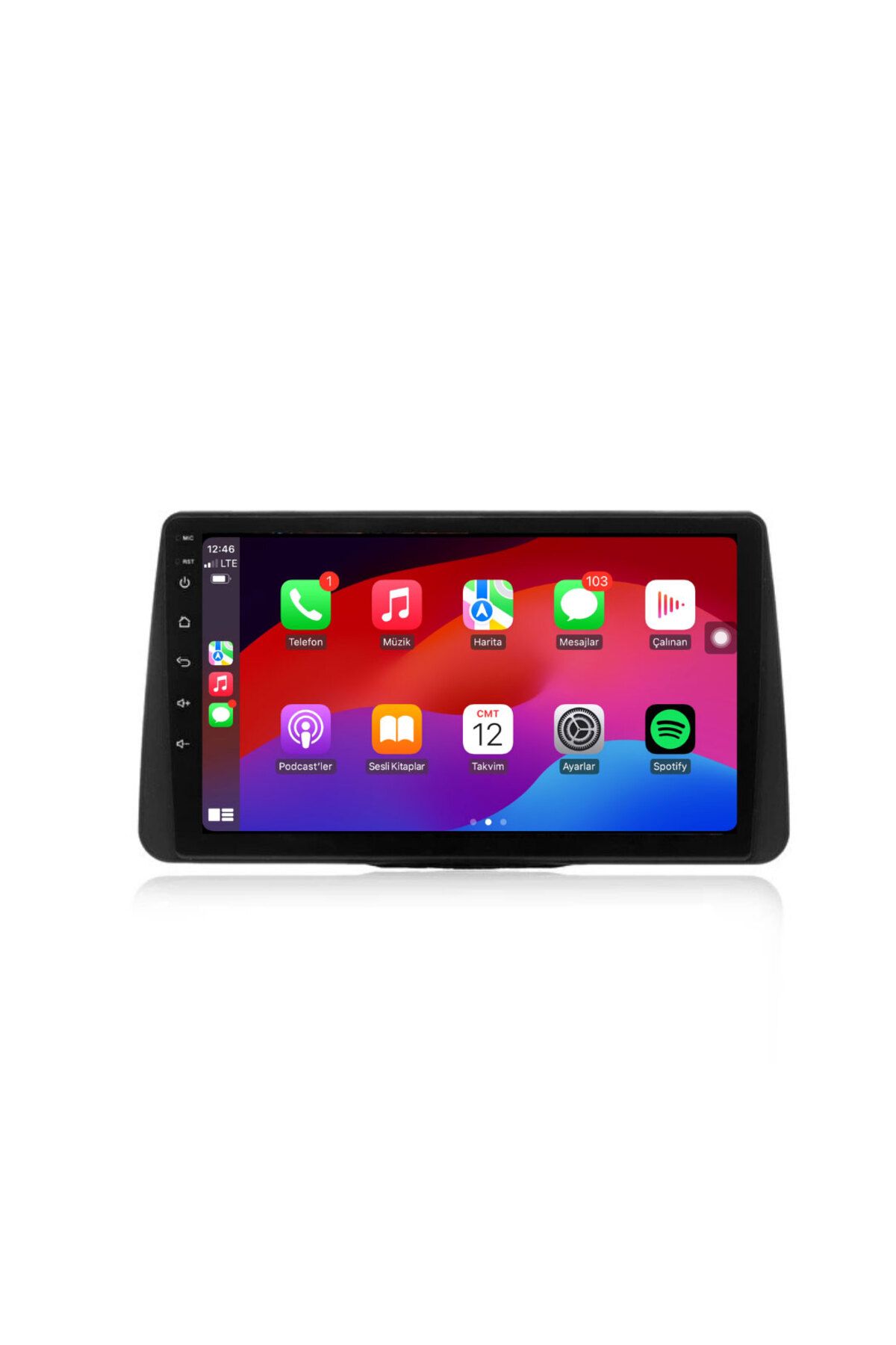 Fiat Egea uyumlu Araç Multimedya Android Ekran Carplay Navigasyon Double Teyp 4+64 9" 20-21 - 3