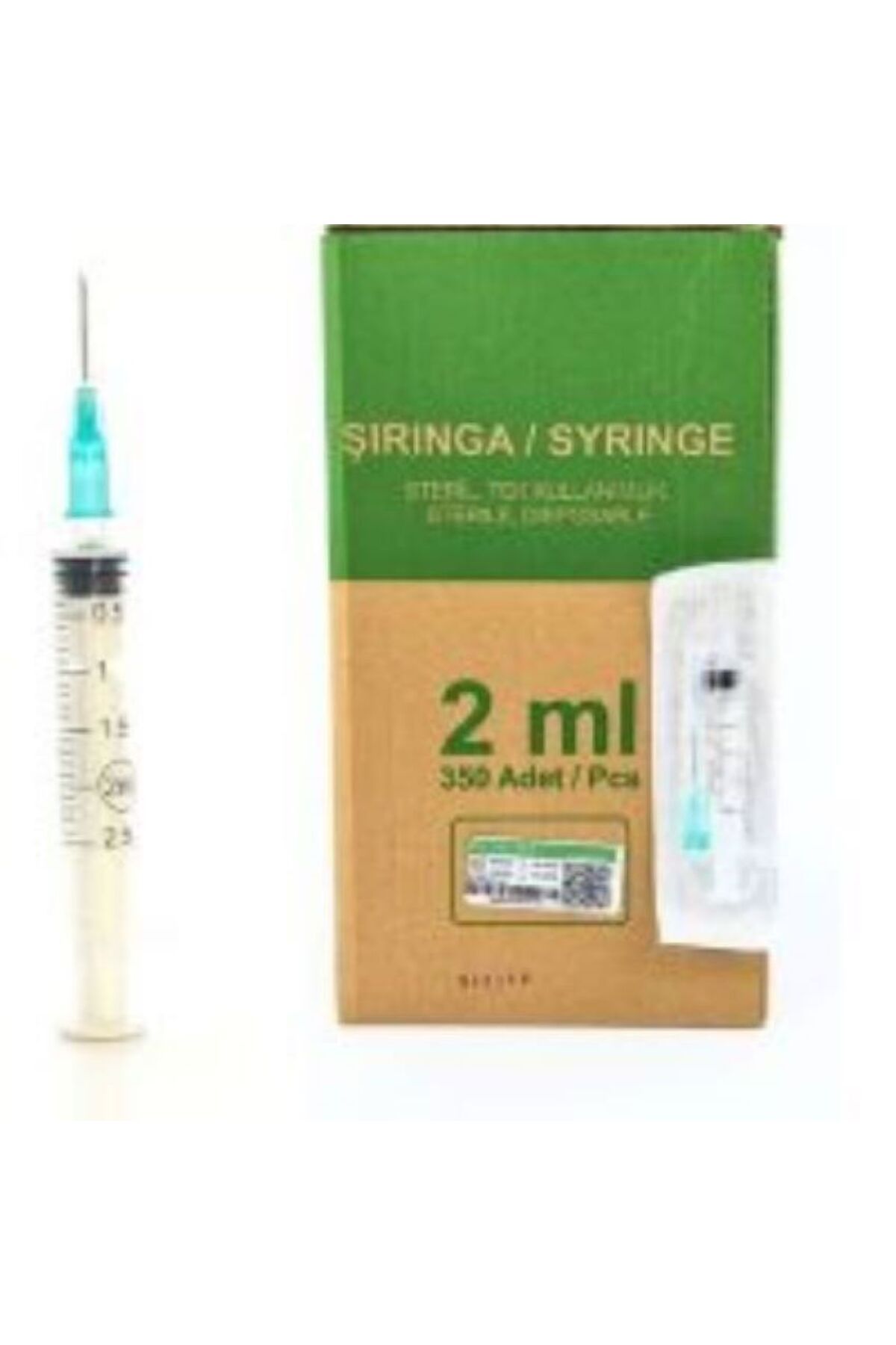 Berika 2 Ml Dental Enjektör 220 Adet Kilitli