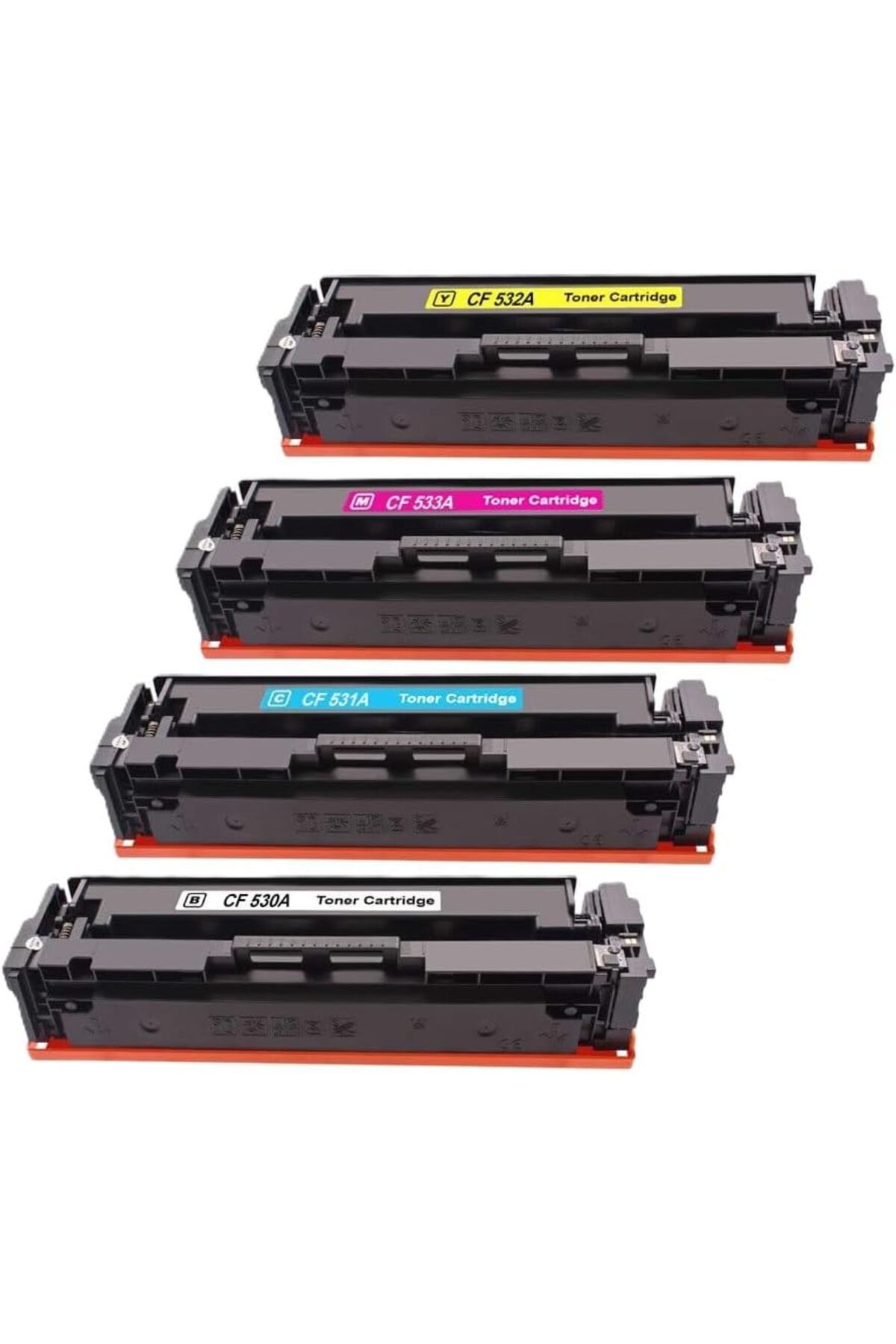 erorex-Original Quality 205A X Set Toner Cartridge Replacement For Cf530A Cf531A Cf532A Cf533A Works With 2