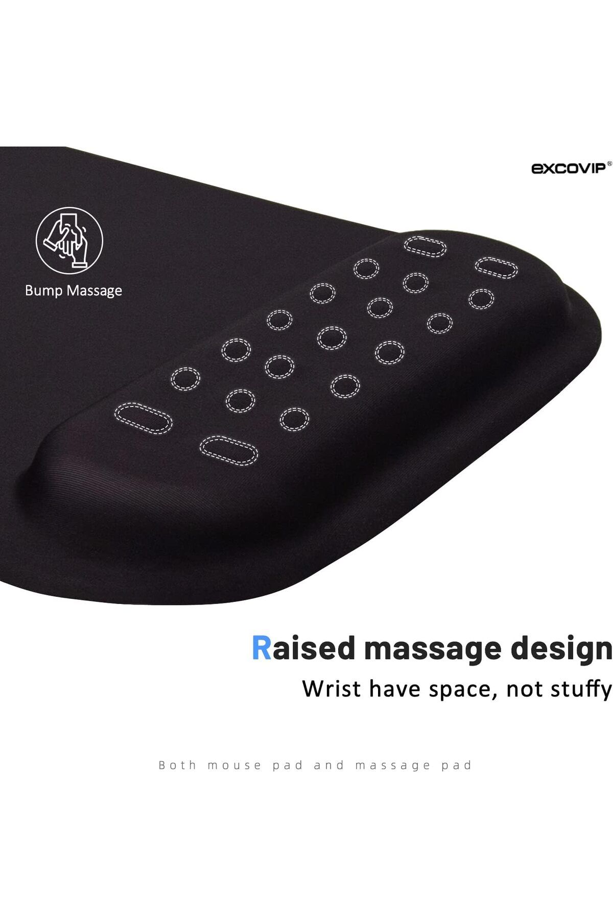 erorex-وسادة ماوس جل مع مسند للمعصم من إسفنج الذاكرة وسادة ماوس مريحة وناعمة للألعاب 6