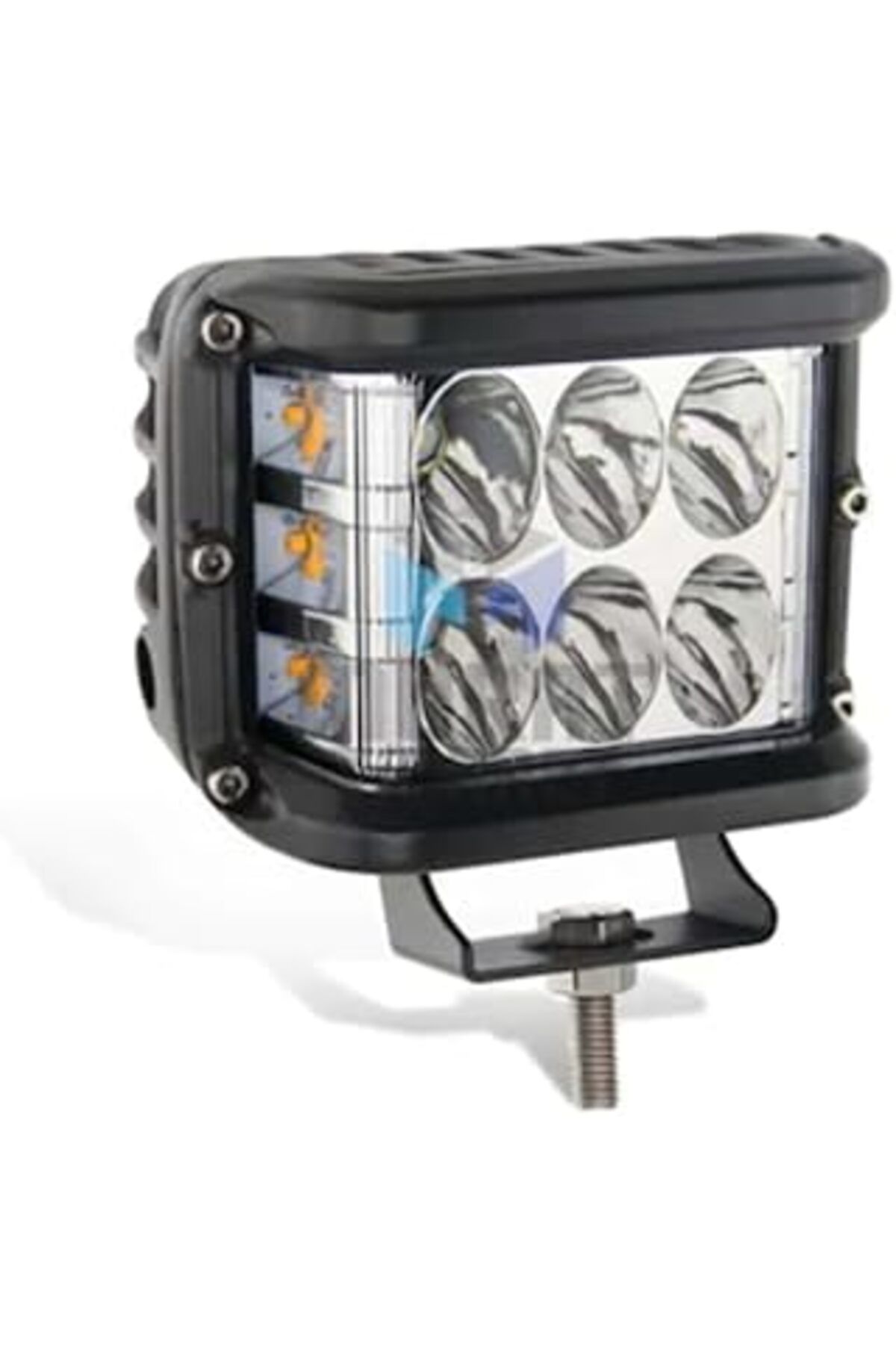 Mu Art Ahşap Eparts Iş Makineleri, Kare Led, Çakar 27W, 9 Led