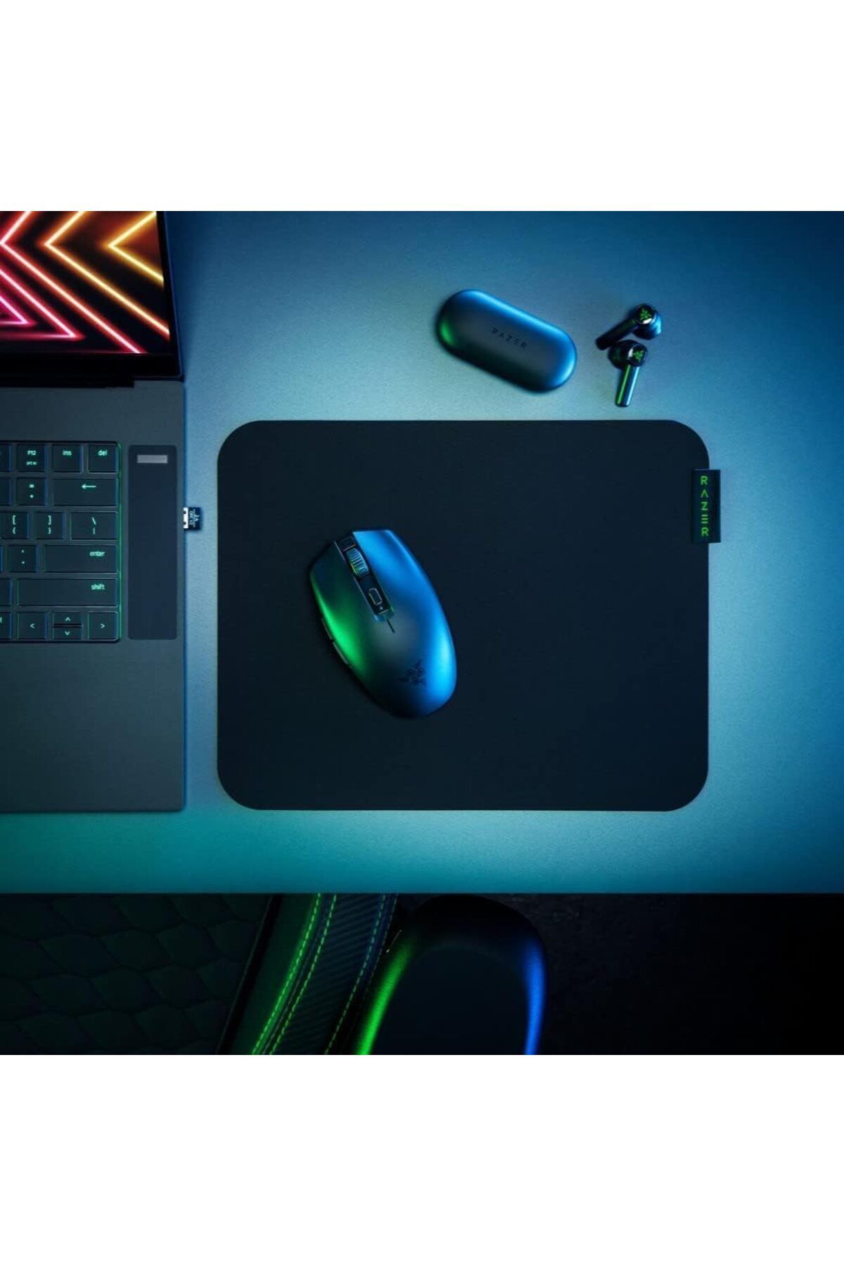 erorex-Sphex V3 Hard Gaming Mouse Mat: Ultra Thin Form Factor Tough Polycarbonate Build Adhesive Base Small 6