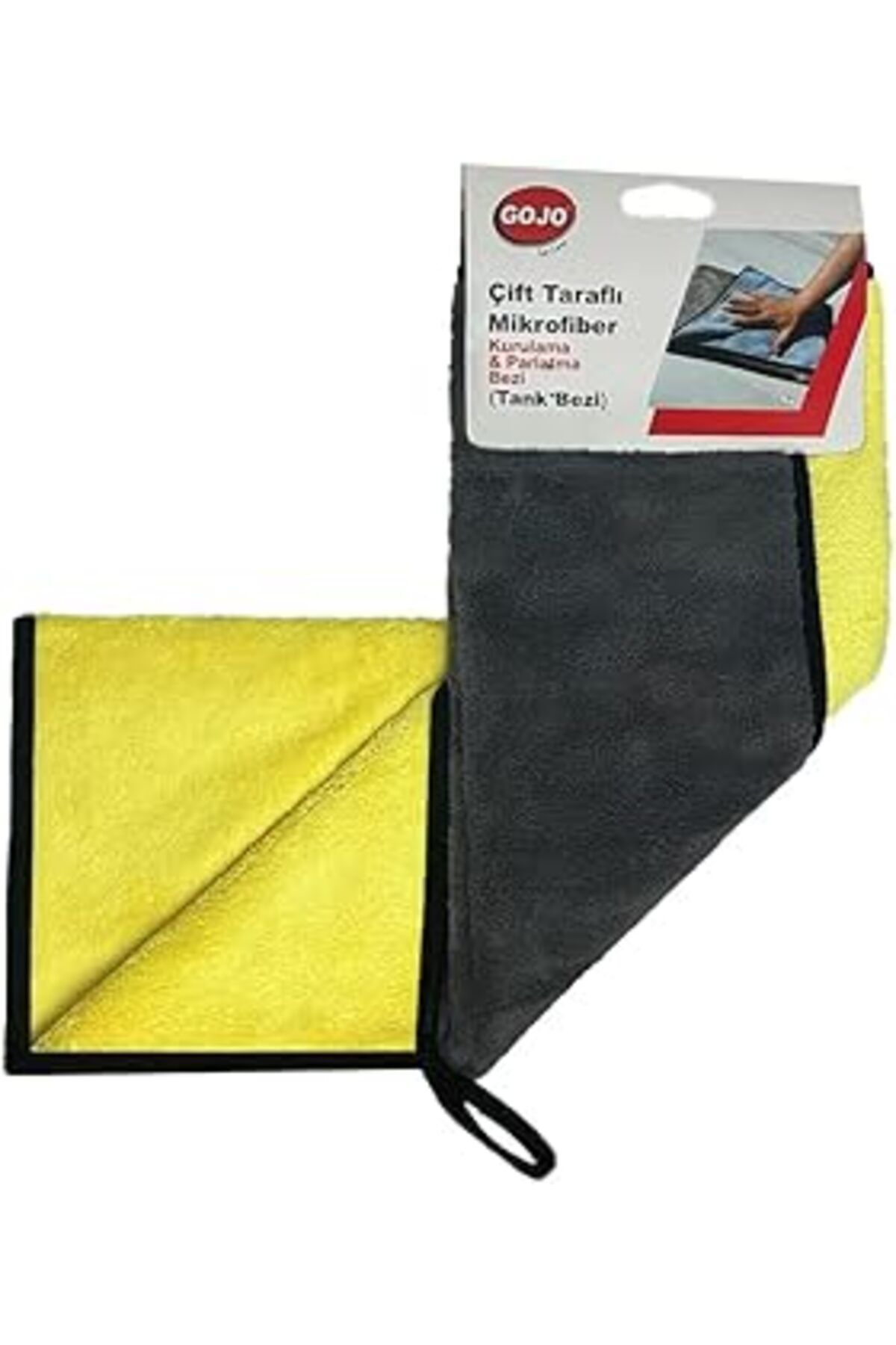 NETWORK ART Gojo Çift Taraflı Mikrofiber Kurul ve Parlatma (Tank) Bezi 50x70 cm