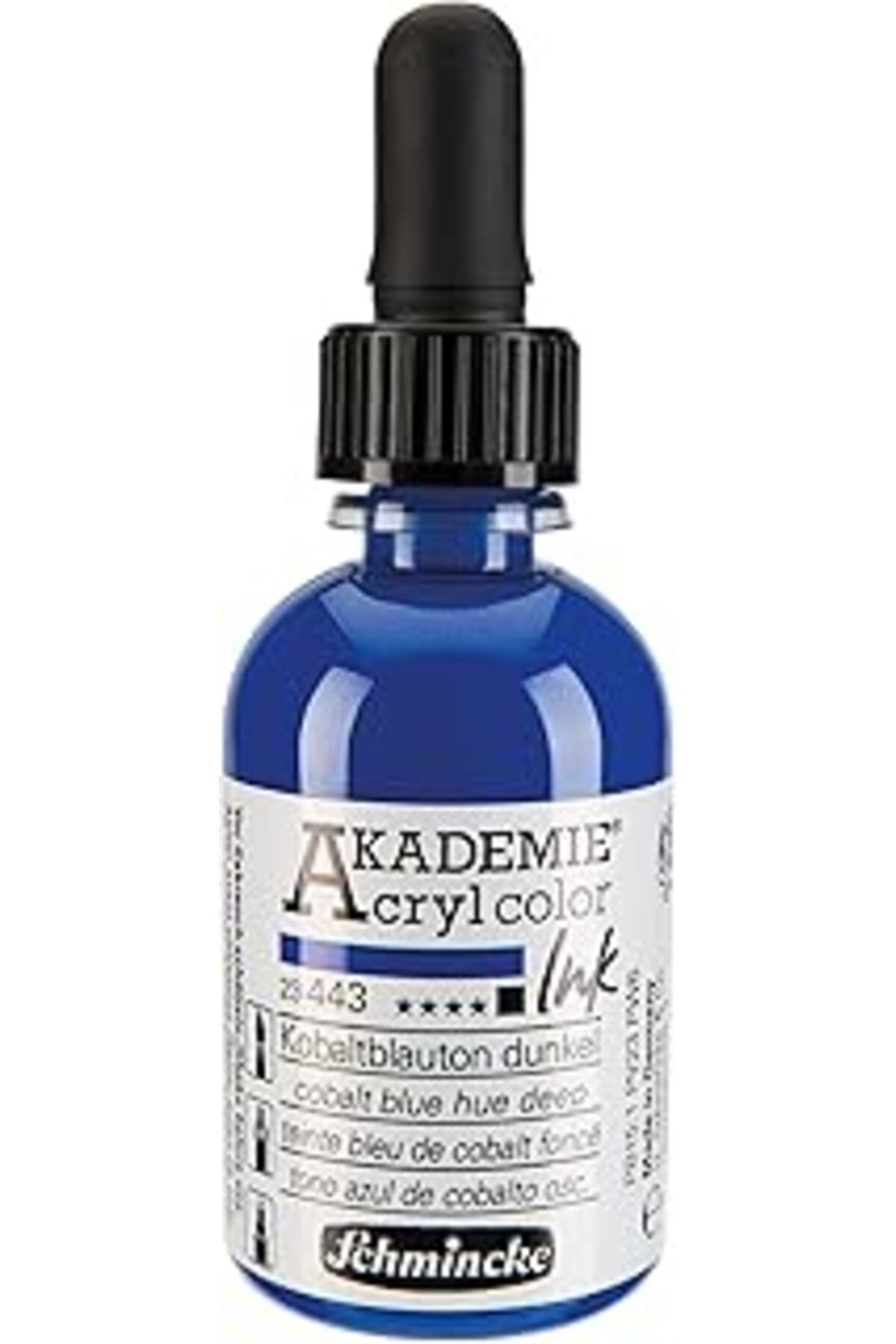 Pazarcan Schmincke Akademie Akrilik Mürekkep 50 Ml 443 Cobalt Blue Hue Deep