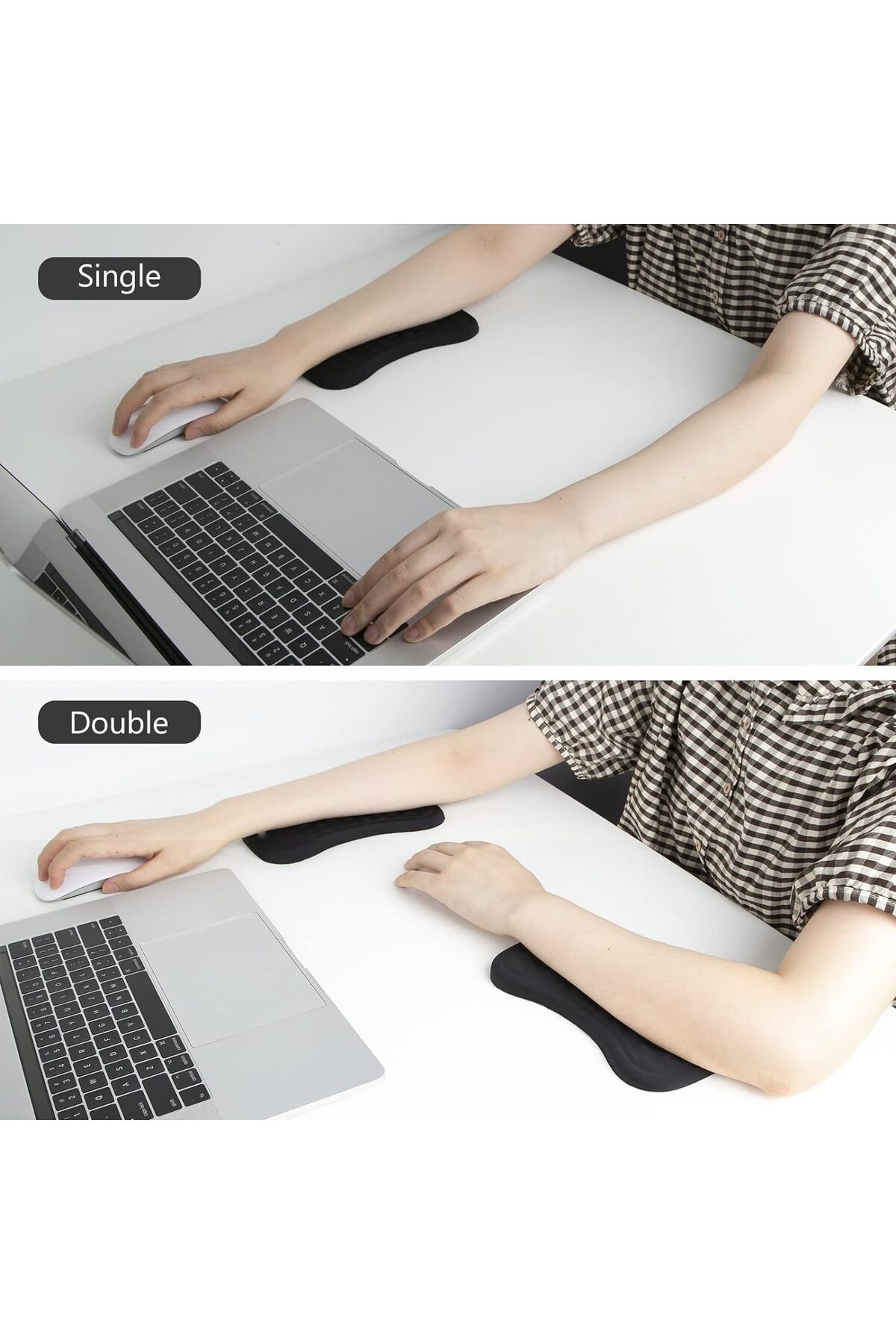 erorex-Elbow Rest Pad Wrist Rest Pad Memory Foam Arm Elbow Rest Pad For Desk Relieve Elbow Pain Armrest 2