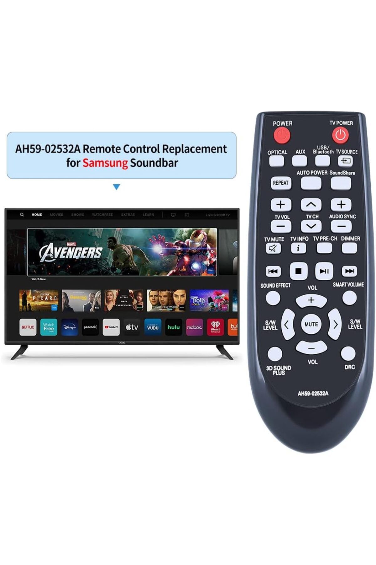 erorex-Htr U29A U29A Voice Remote For Haier Smart Android Tv Replace Remote Control For Le65Aqts6Ug 2