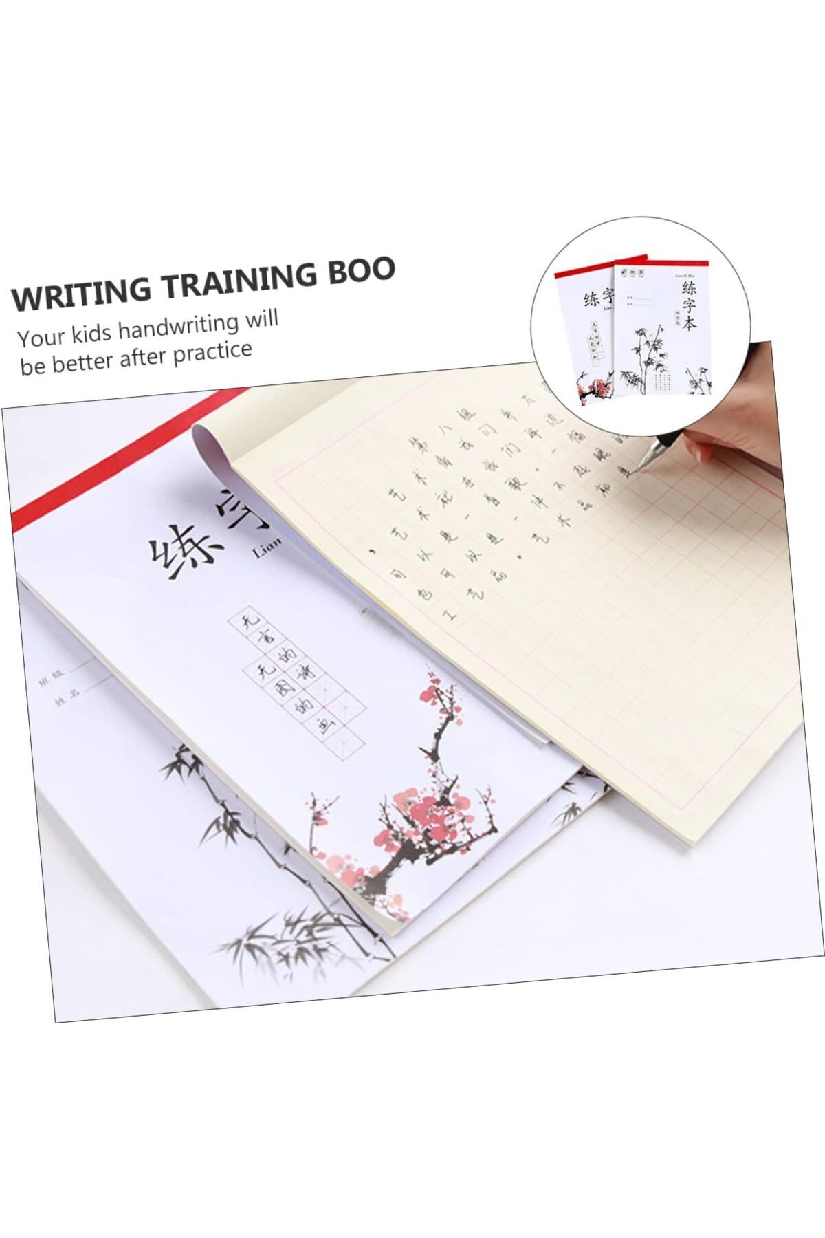 erorex-ورق الكتابة 4 قطع دفتر تدريب قلم حبر دفتر ملاحظات ورق دفتر ملاحظات لـ Zi Notebook 3