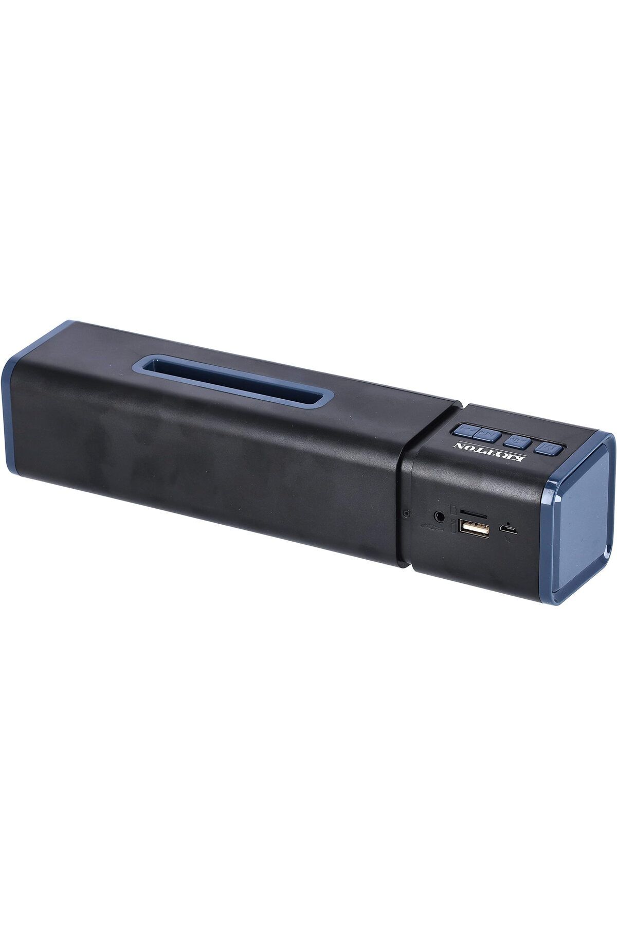 erorex-Rechargeable Portable Speaker With 1 Mic And Remote Knms5193 Bluetooth Usb Fm And Tf Card 3