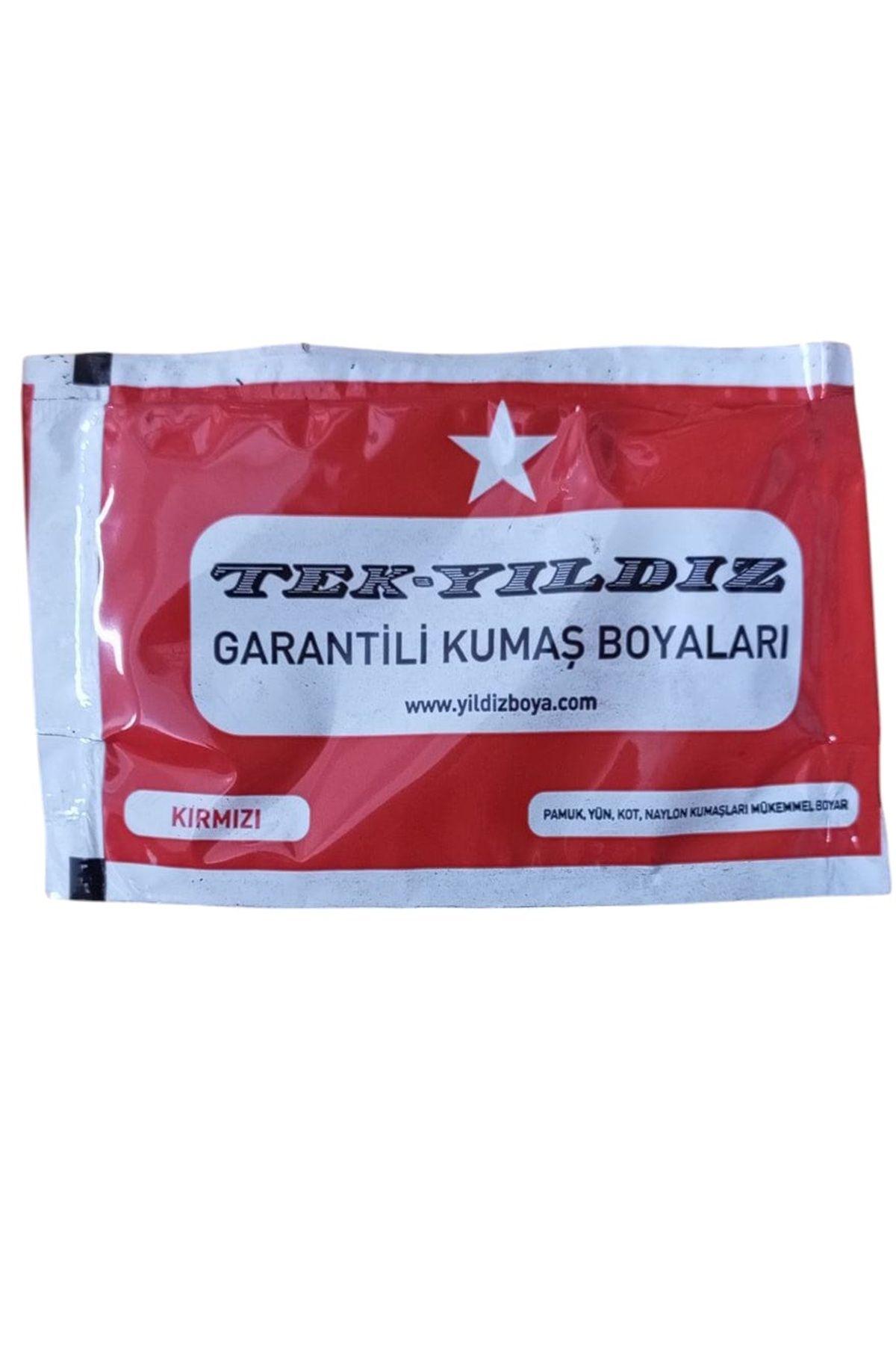 Kezban Tekstil TEK-YILDIZ Kumaş Boyası toz  1 Adet 12 gr