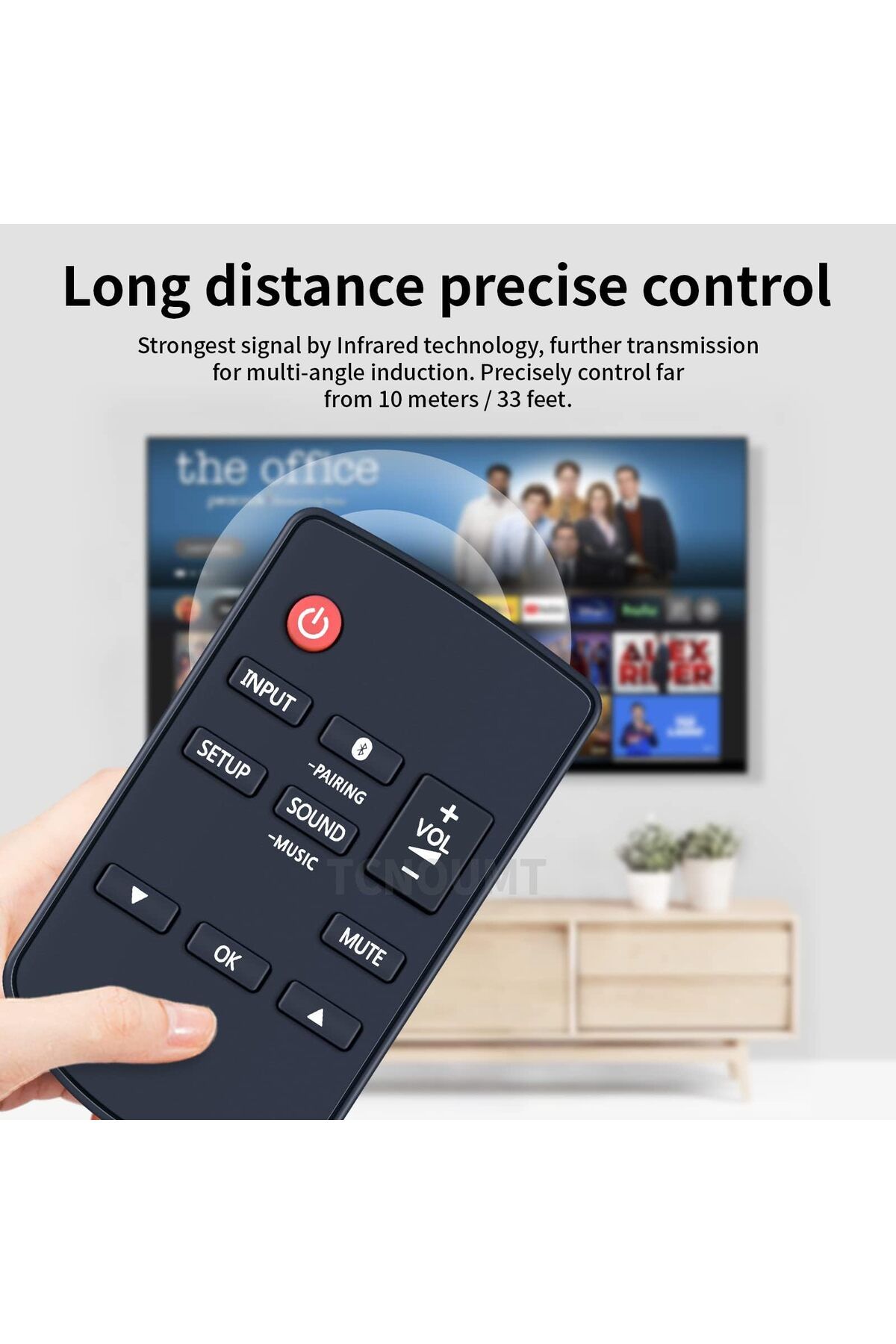 erorex-Rc 879M Replacement Remote Control Applicable To Onkyo Av Receiver Tx Nr535 Tx Sr333 Ht R393 7