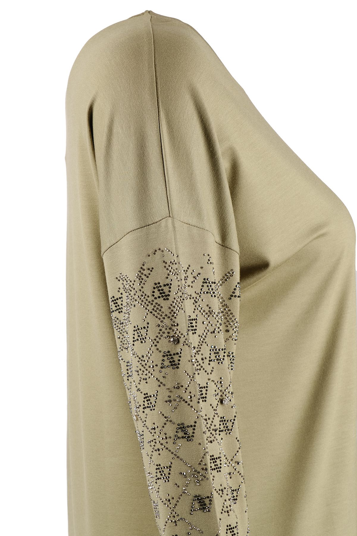 Vedi-Women's Blouse - Vd4082 a More Solid Style with Mod. 3