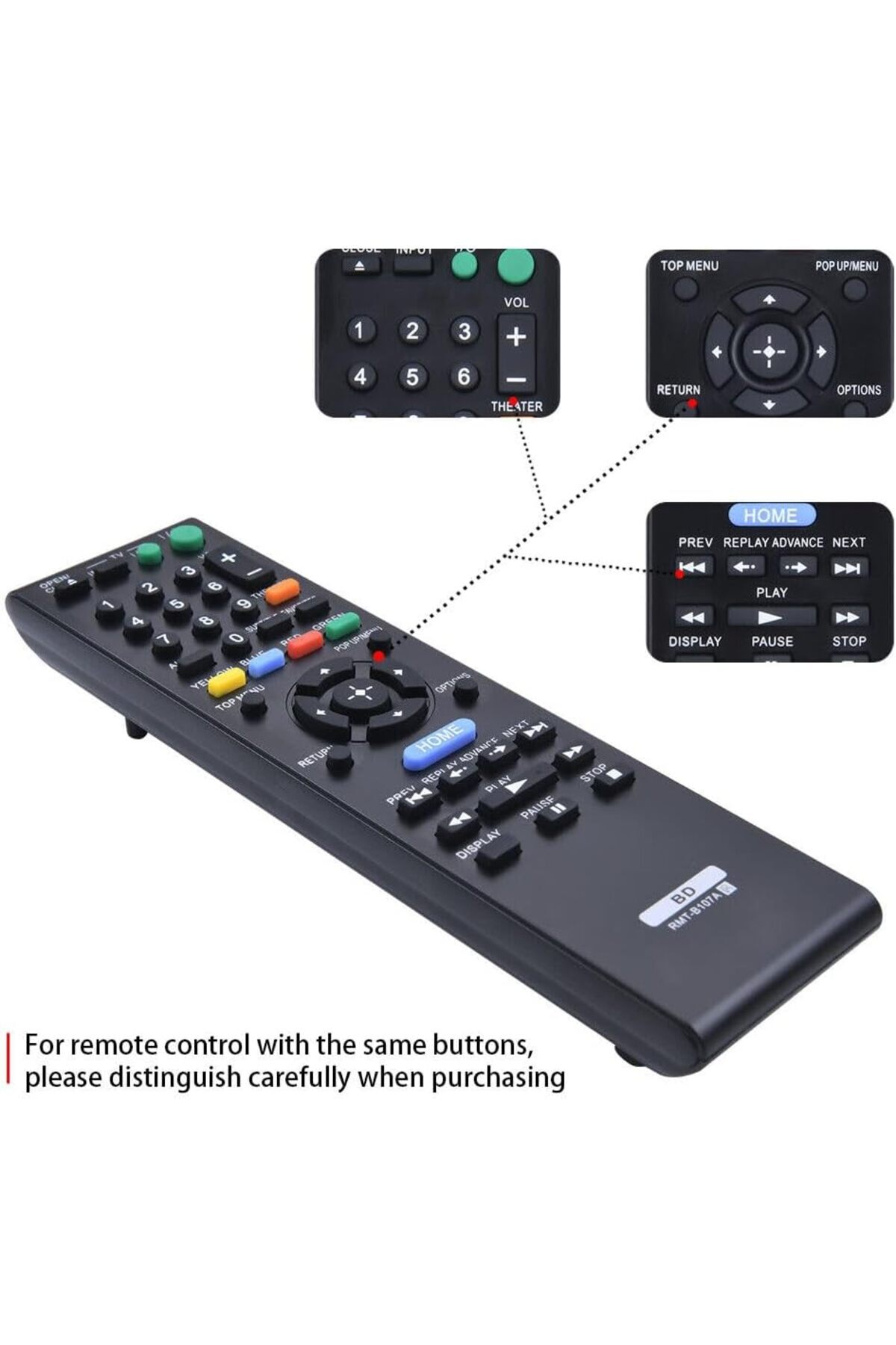 erorex-New Rc3100L14 Replacement Remote Control For Tcl Smart Tv L55S4910I With Youtube Netflix App 4
