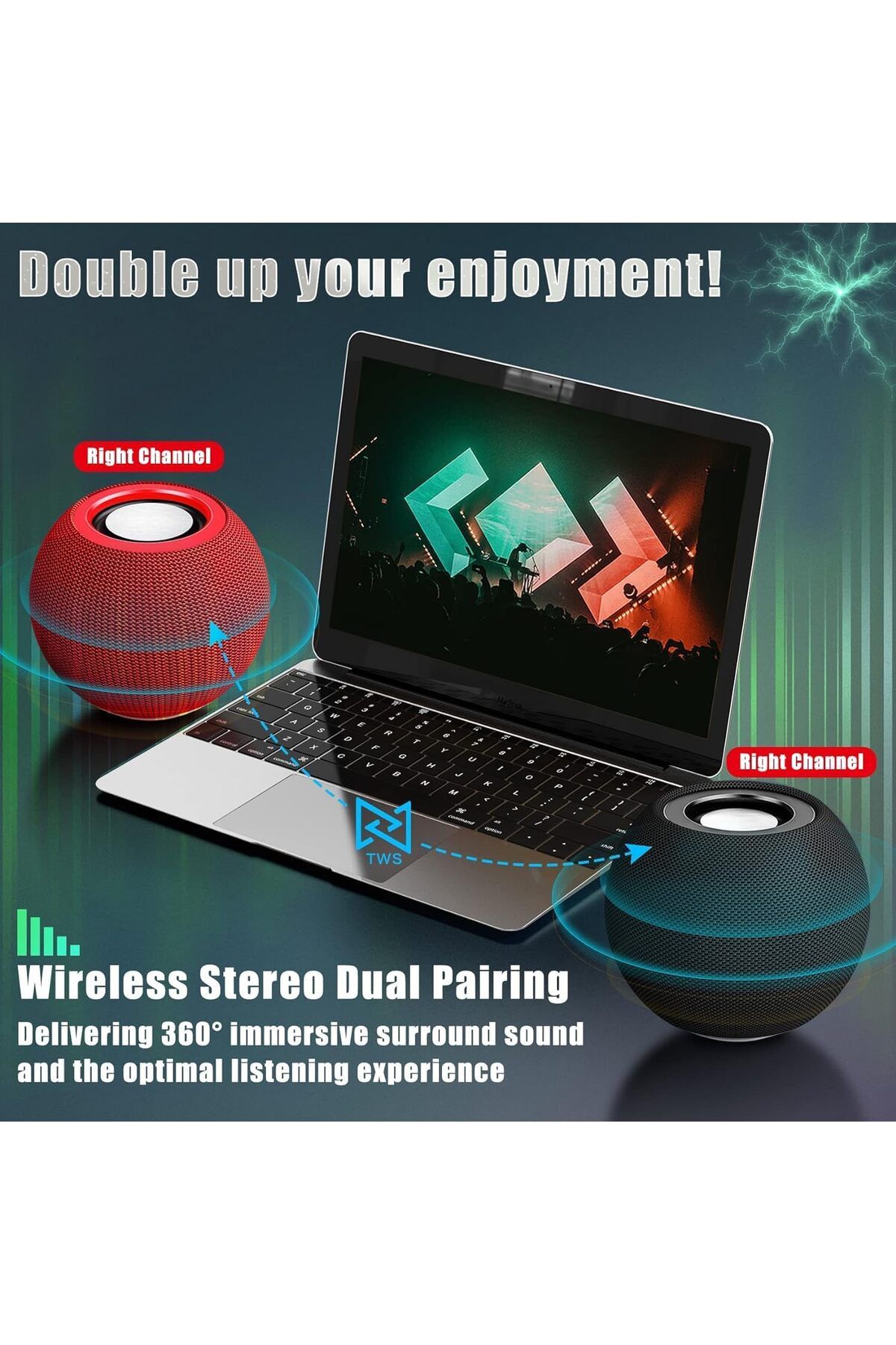 erorex-Light Up Speaker Comes With Wireless Charger Fm Radio Speaker Loud Sound And Unique Modern Shape 4