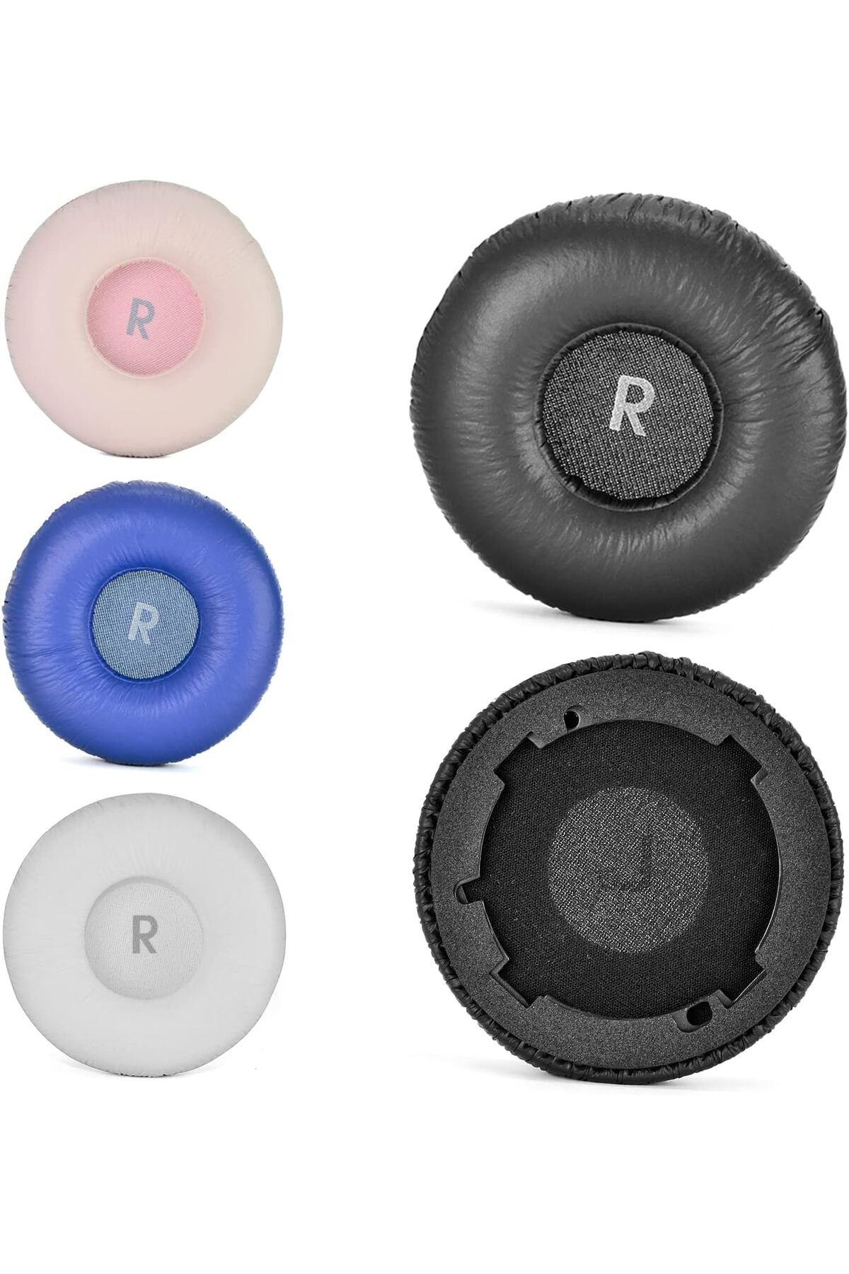 erorex-وسائد أذن بديلة من القماش وإسفنج الذاكرة متوافقة مع سماعات Jbl E65 E65Btnc Duet Nc Live650Btnc 4