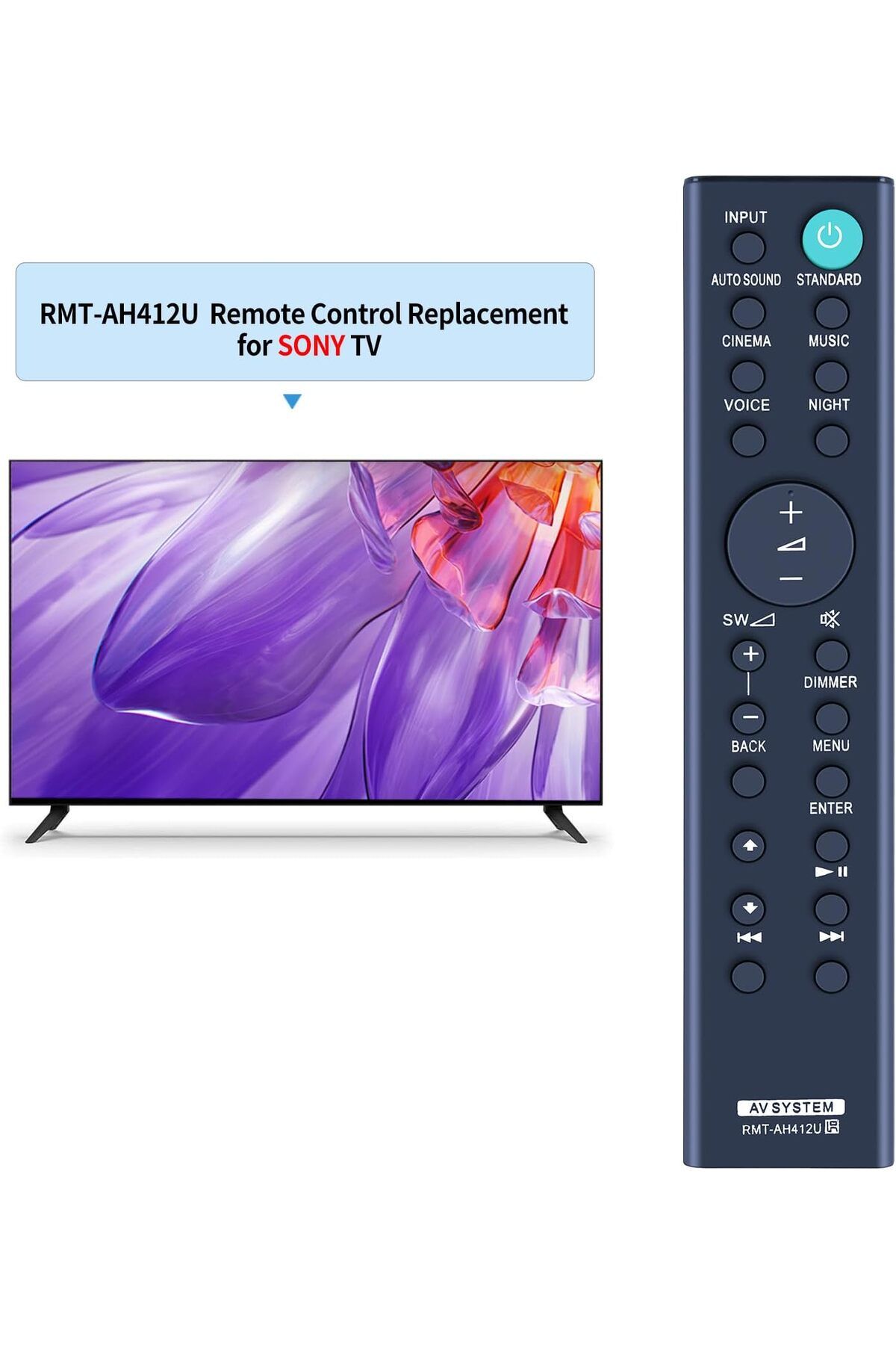 erorex-Rc901V Fmr1 Replaced Ir No Voice Remote Control Fit For Tcl Android Smart Tv 2
