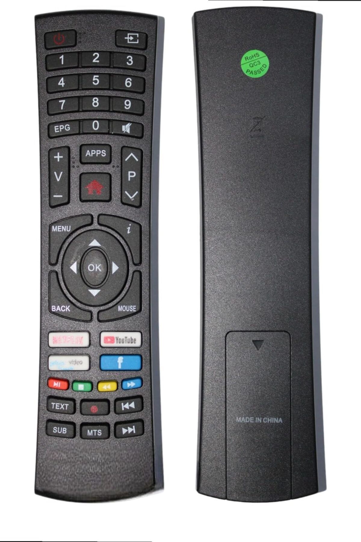 erorex-Replacment Remote Control Compatible For Classpro Lcd Led Tv 5
