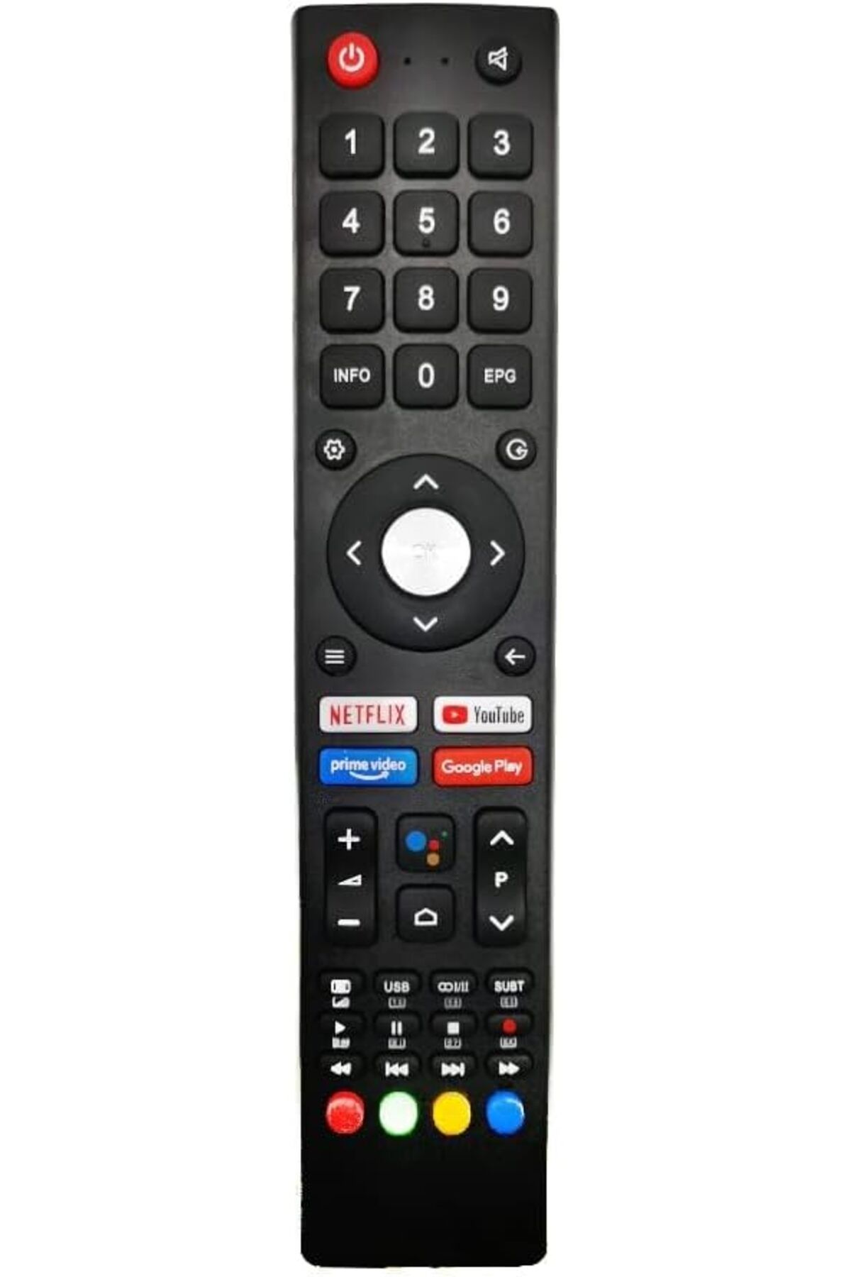 erorex-Dansat Dtd42 Smart Tv Remote Replacement Remote Control Compatible For Dansat Smart Lcd Led Tv 42Bf 5