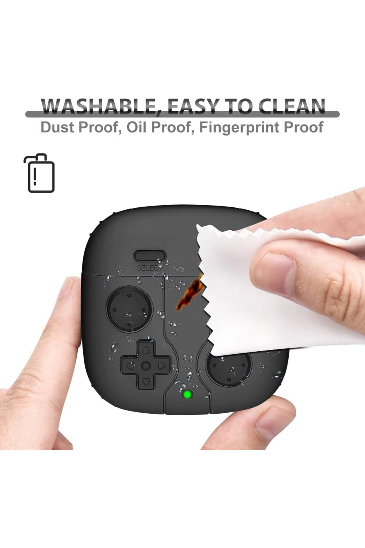 erorex-Protective Cover For Huawei Freebuds Pro 3 Case Cool Video Game Controller Shape Anti Scratch 4