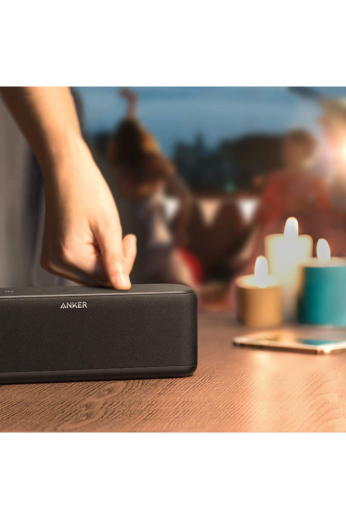 erorex-Bluetooth Speaker Portable Wireless Bluetooth Speaker Mirror Led Display Wireless Stereo Pairing 2