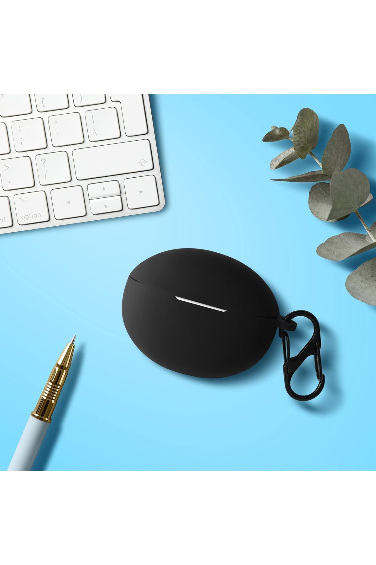 erorex-جراب شفاف متوافق مع سماعات Airpods 4 جراب متوافق مع سماعات Airpods من الجيل الرابع مع حلقة تثبيت 7