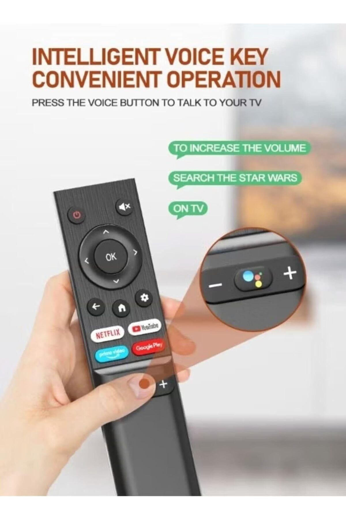 erorex-Replacement Remote Control Compatible With General Sapreme Lcd Led Tv 2