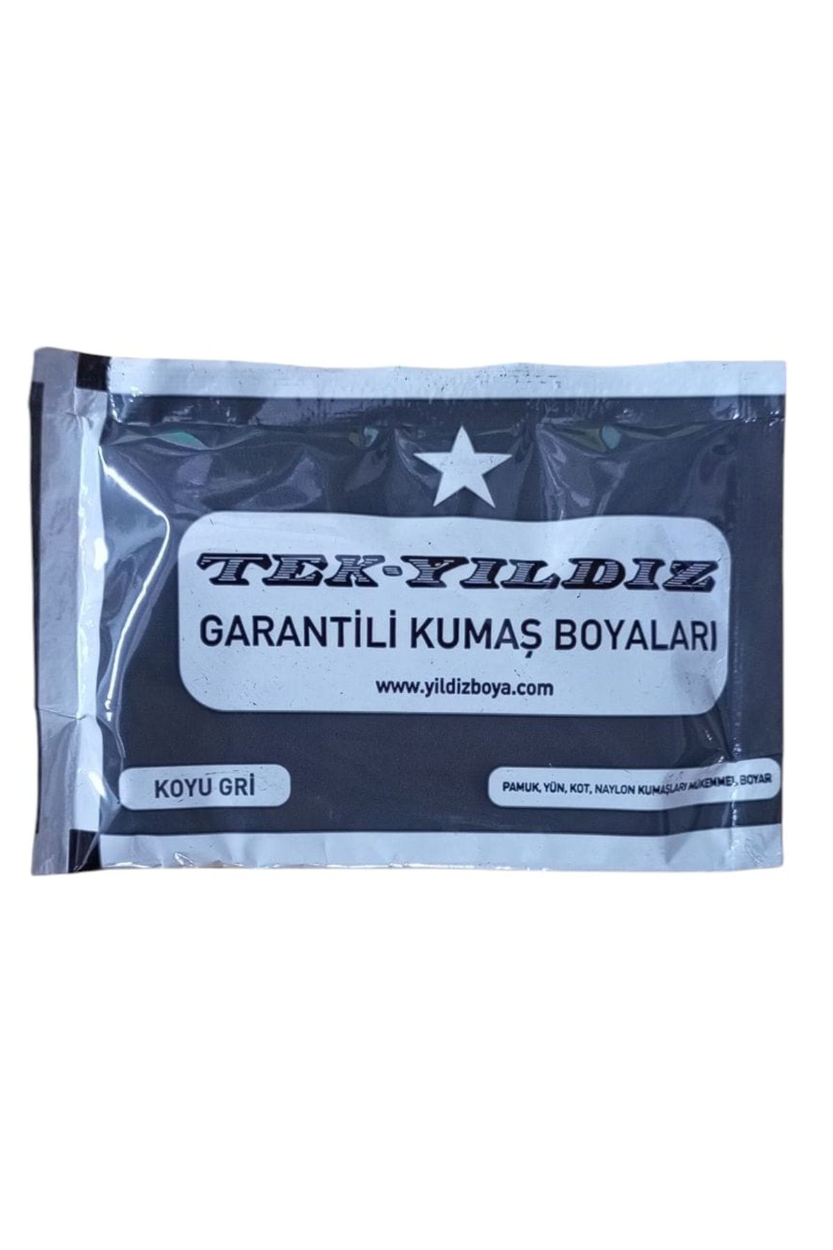 Kezban Tekstil TEK-YILDIZ Kumaş Boyası toz 1 Adet 12 gr
