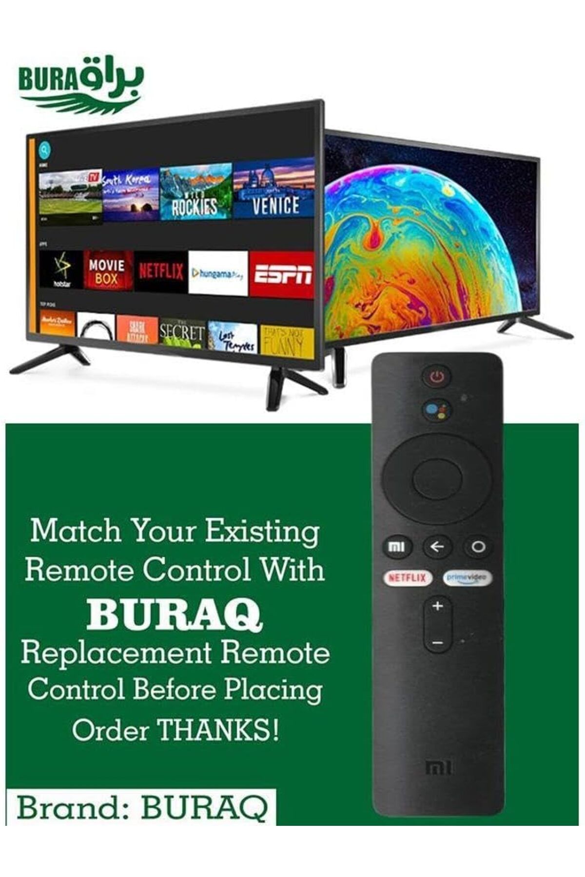 erorex-Jvc Smart Tv Remote Rm C3401 Replacement Remote Control Compatible For Jvc 4K Uhd Smart Lcd Led Tv 3