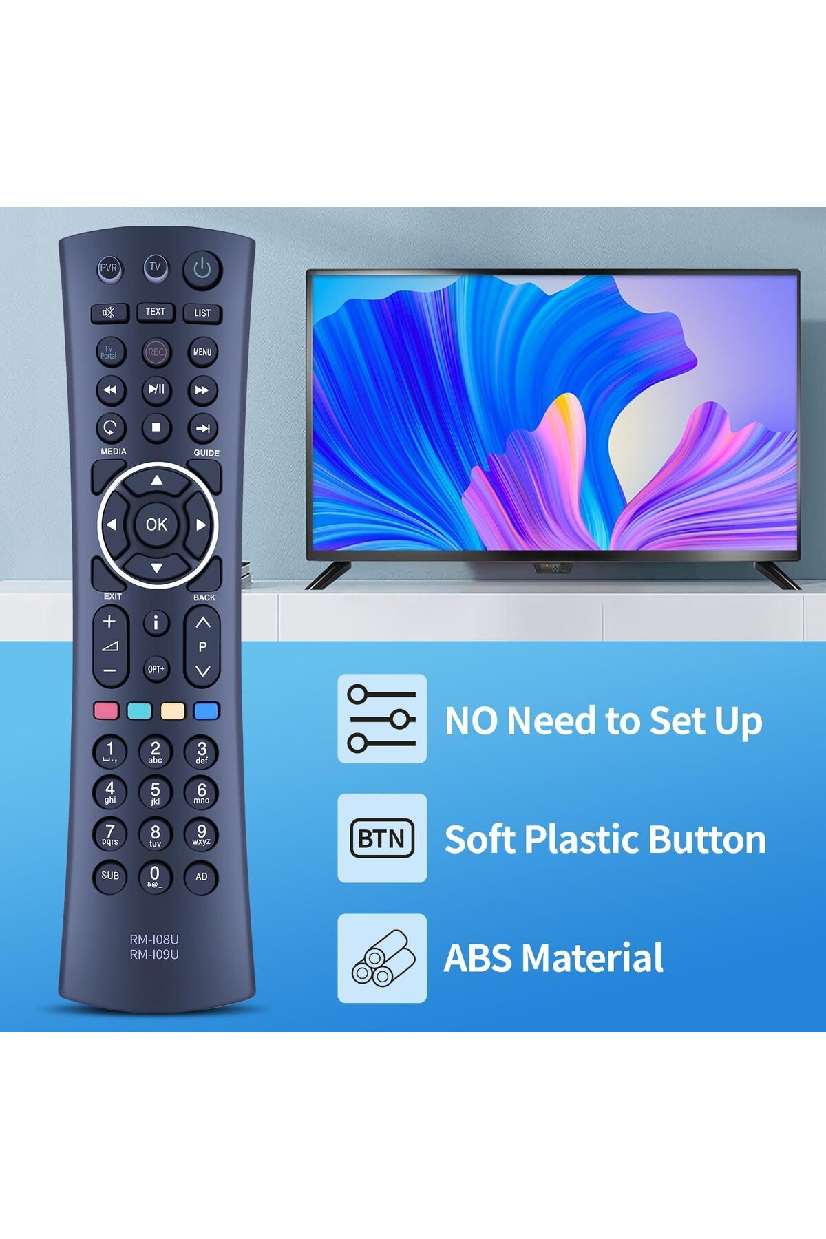 erorex-Replacement Soundbar Remote Control Compatible With Philips Sound Bar Speaker Htl1508 Htl1608 5
