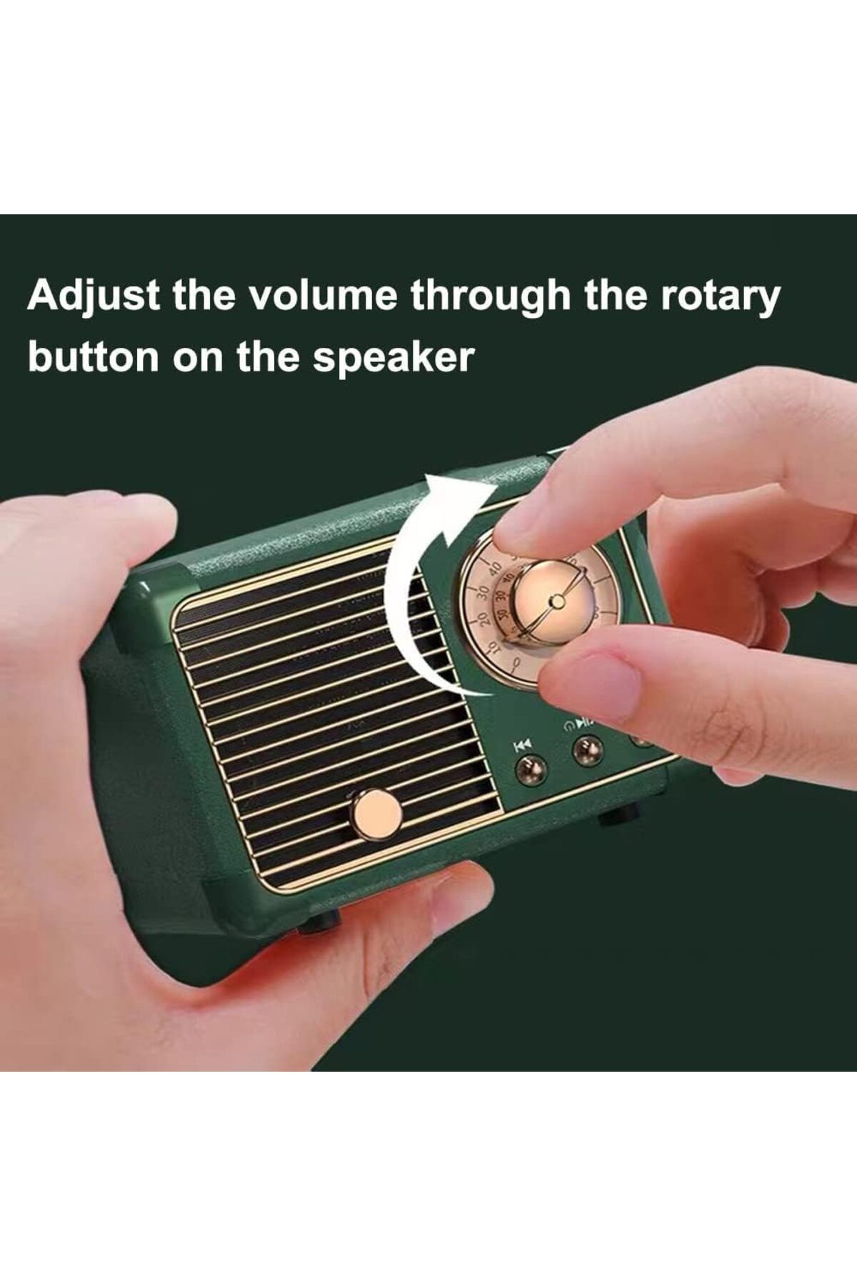 erorex-Mini Portable Wireless Bluetooth Speaker With Magnetic Base Powerful Sound Easy To Attach To Metal 5