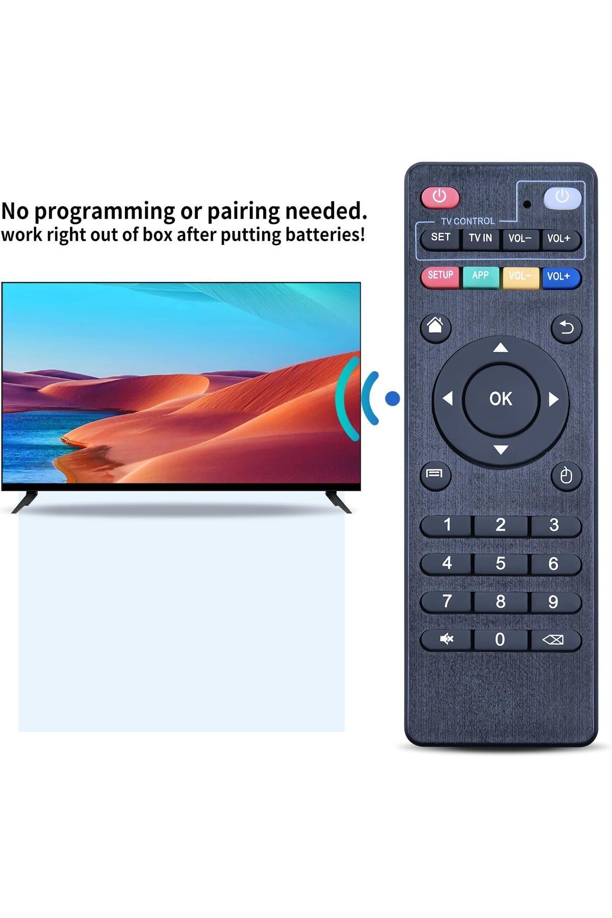 erorex-Akb75855501 No Voice Function And No Wheel Scroll Remote Control Replacement For Lg Smart Tvs An 4