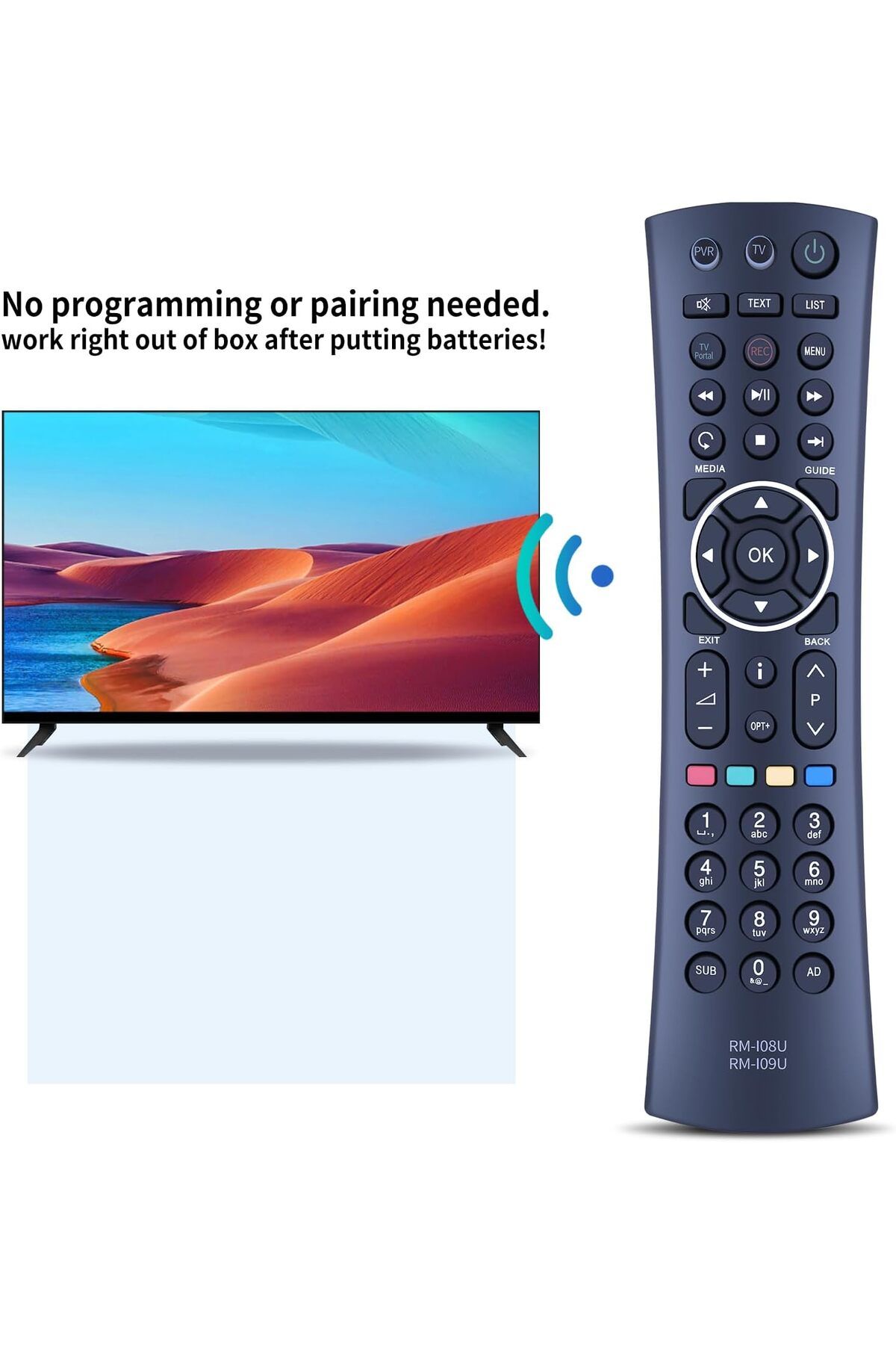 erorex-Replacement Soundbar Remote Control Compatible With Philips Sound Bar Speaker Htl1508 Htl1608 4