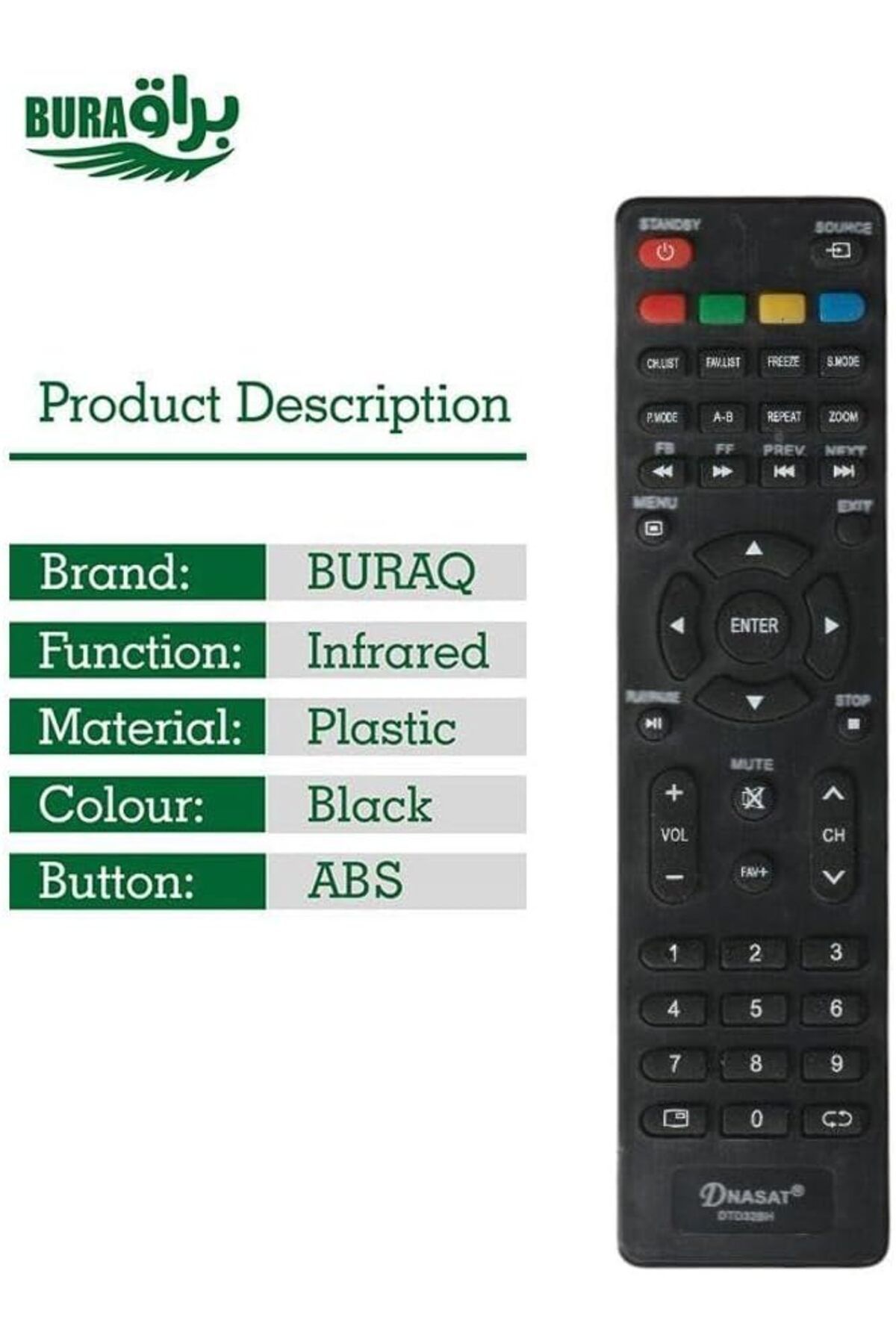erorex-Replacement Remote Control Compatible With Stargold Smart Tv With Netflix And Youtube Button 2